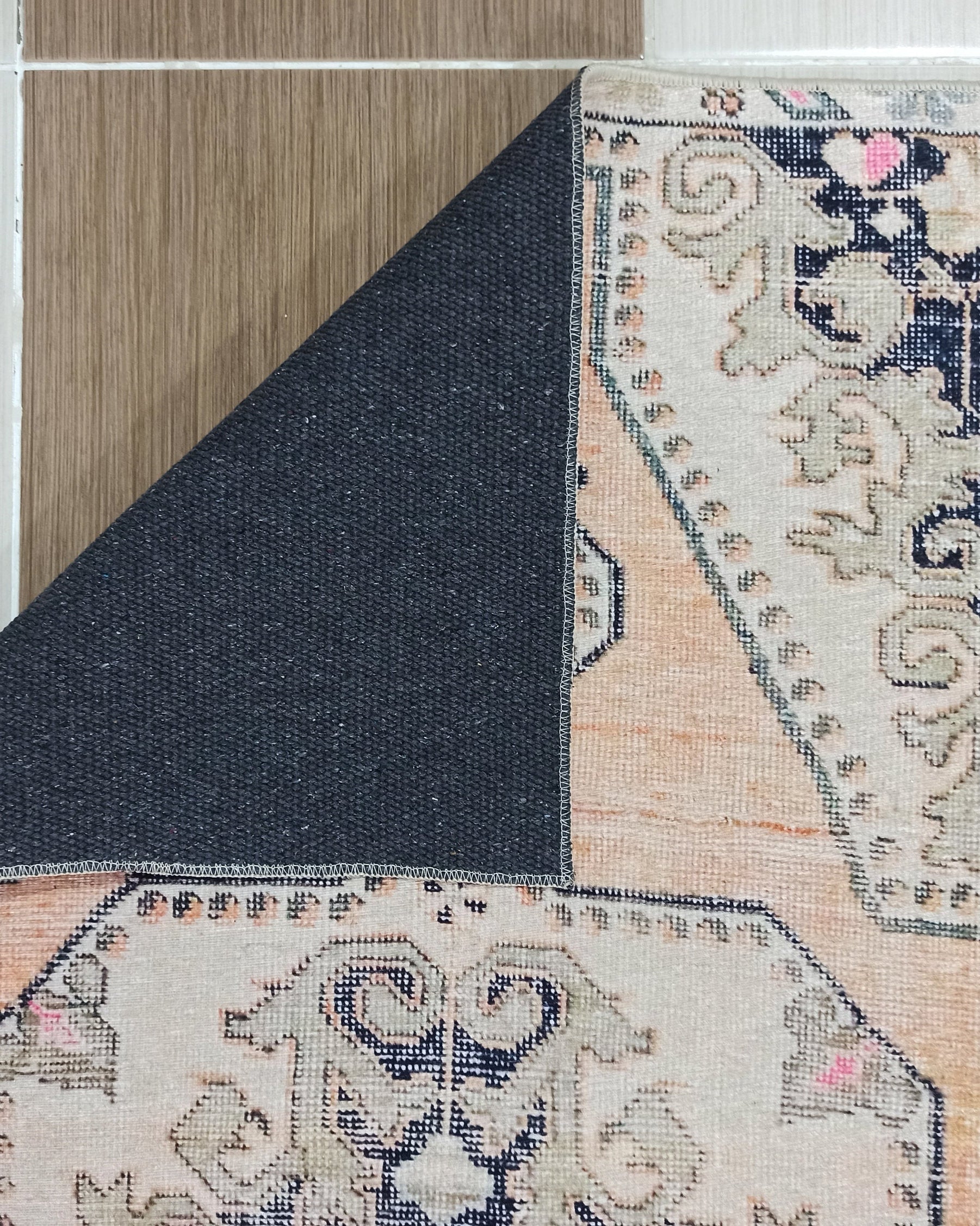 Varo Turkish Blush Orange Beige Runner Rug