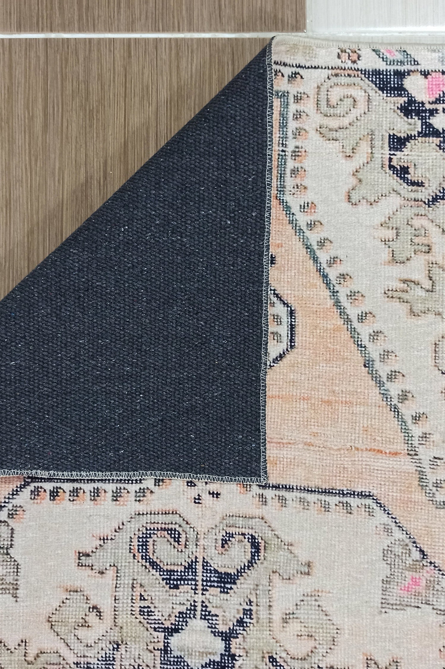 Varo Turkish Blush Orange Beige Runner Rug