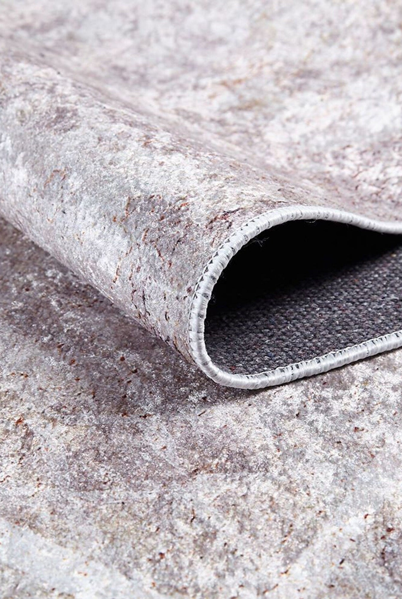 Vena Neutral Turkish Muted Beige Pearl White Rug