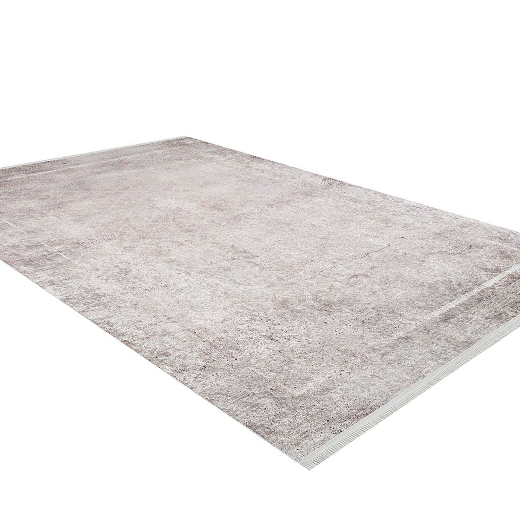 Vena Neutral Turkish Muted Beige Pearl White Rug