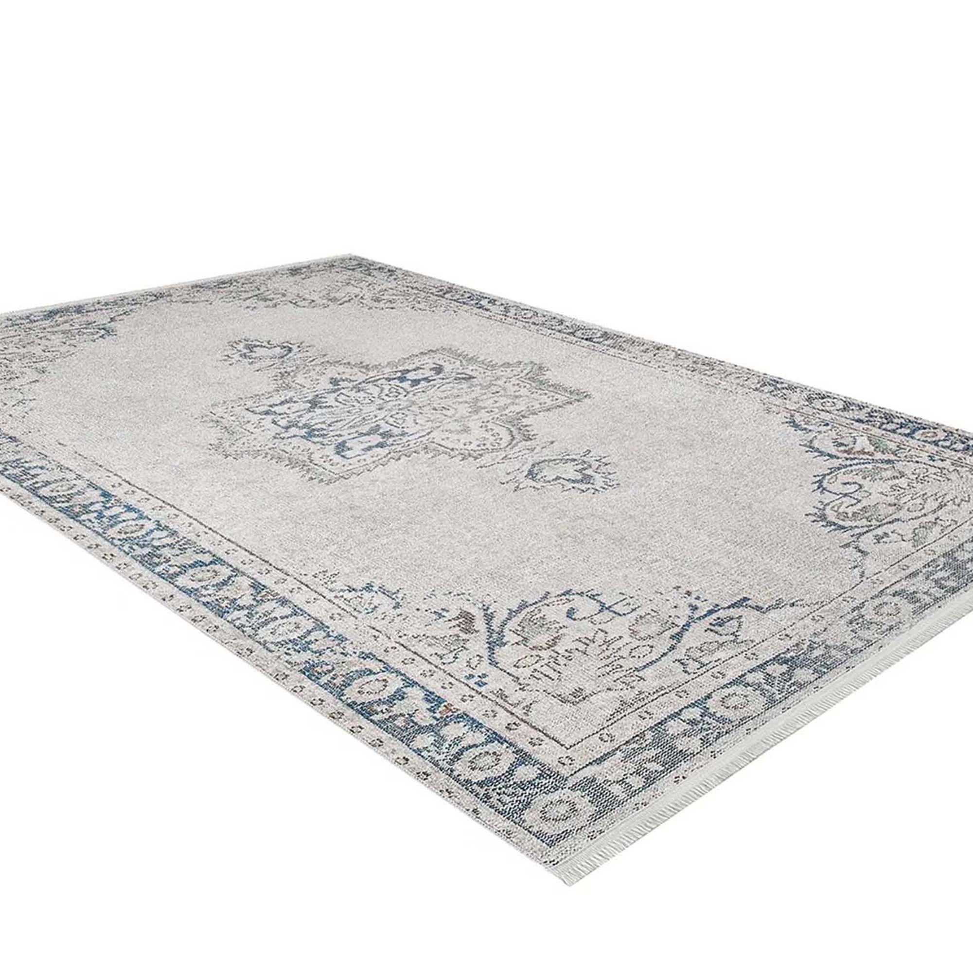 Vida Neutral Turkish Faded Gray Rug