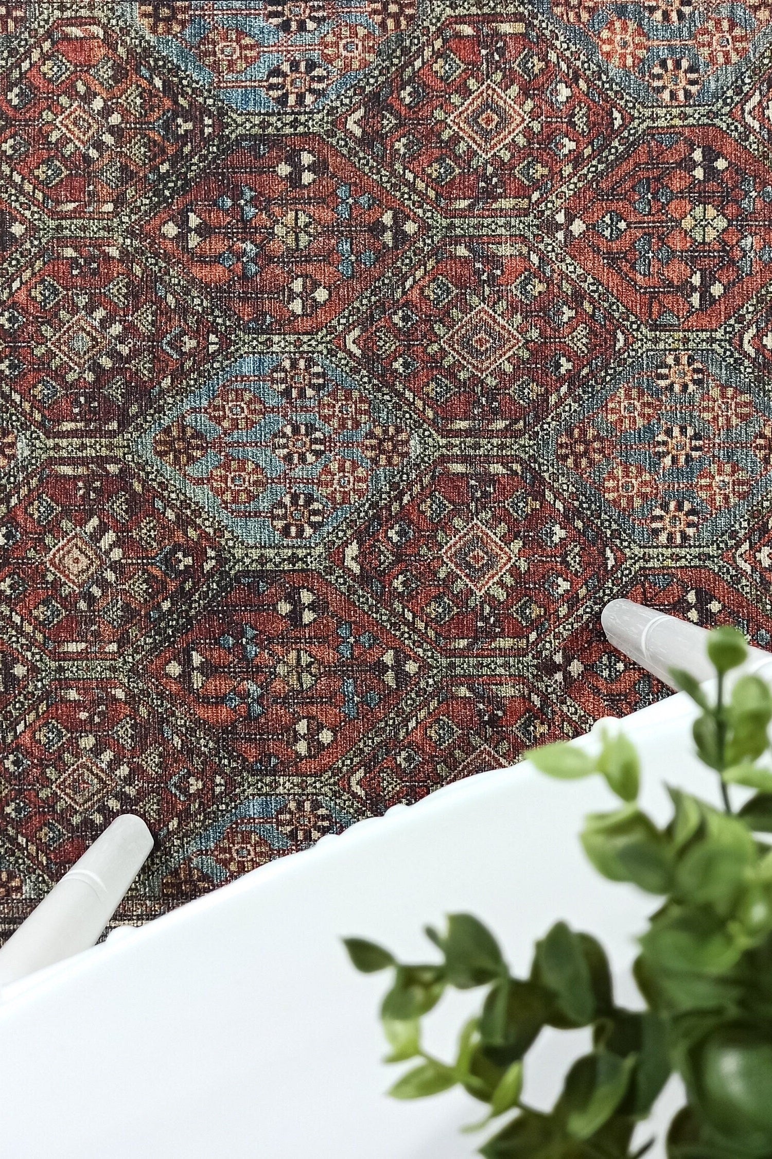 Viona Turkish Brown earth tone Oushak Rug