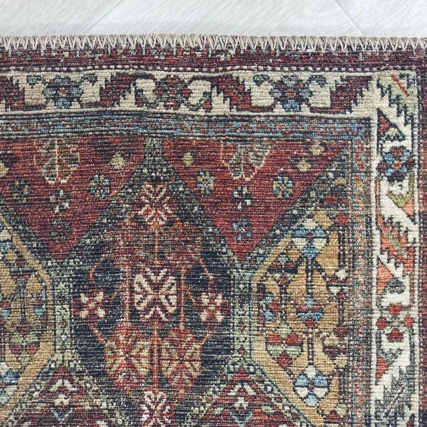 Viona Turkish Brown earth tone Oushak Rug