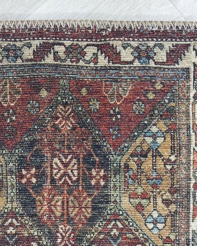 Viona Turkish Brown earth tone Oushak Rug