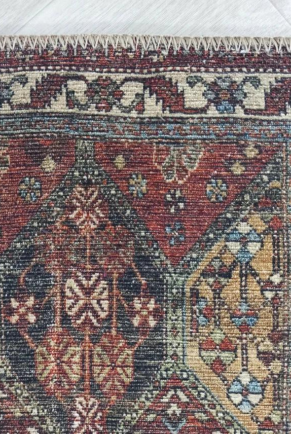 Viona Turkish Brown earth tone Oushak Rug