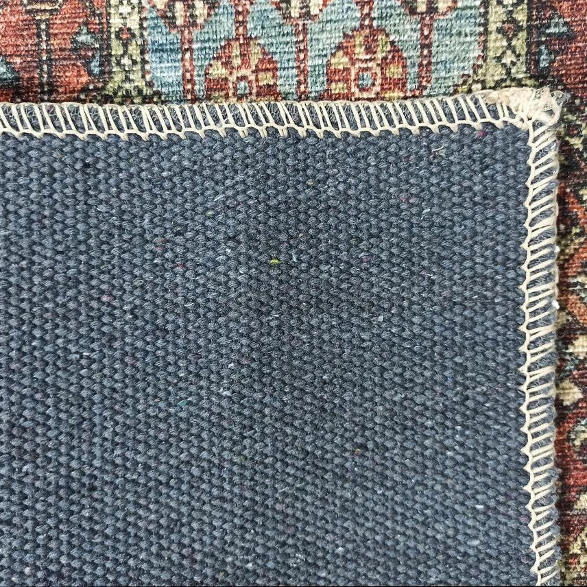 Viona Turkish Brown earth tone Oushak Rug