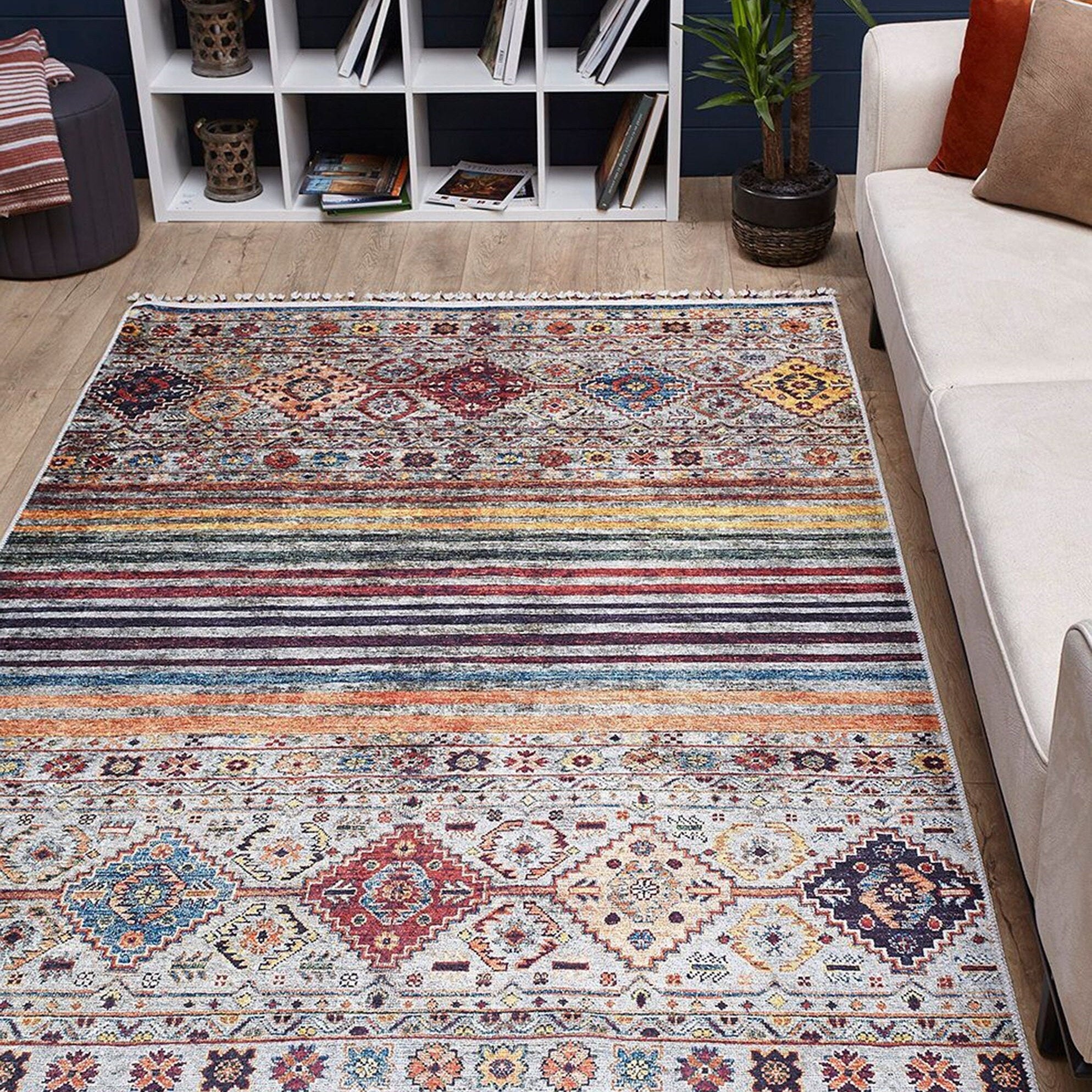 Vita Kilim Turkish Colorful Rug