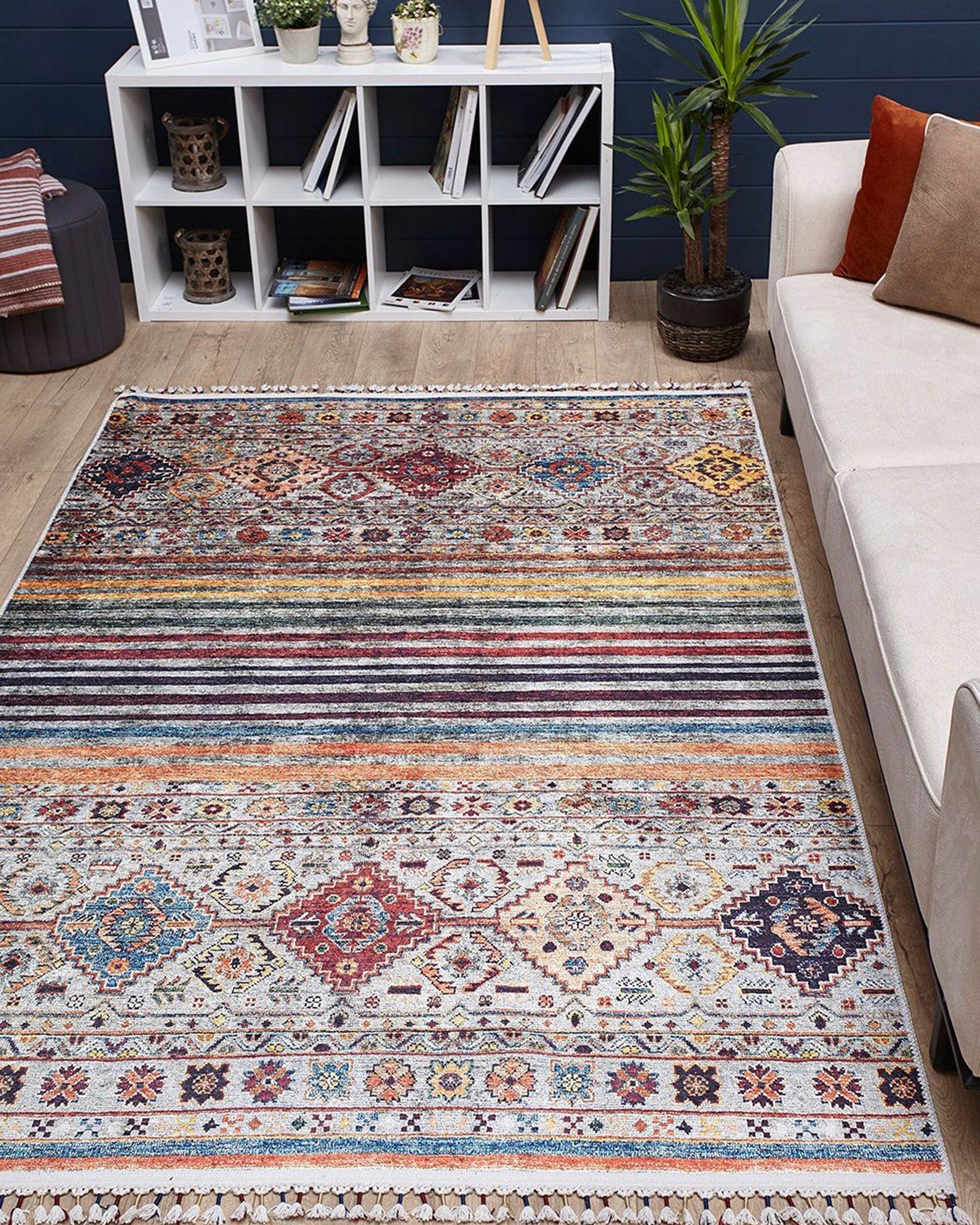 Vita Kilim Turkish Colorful Rug