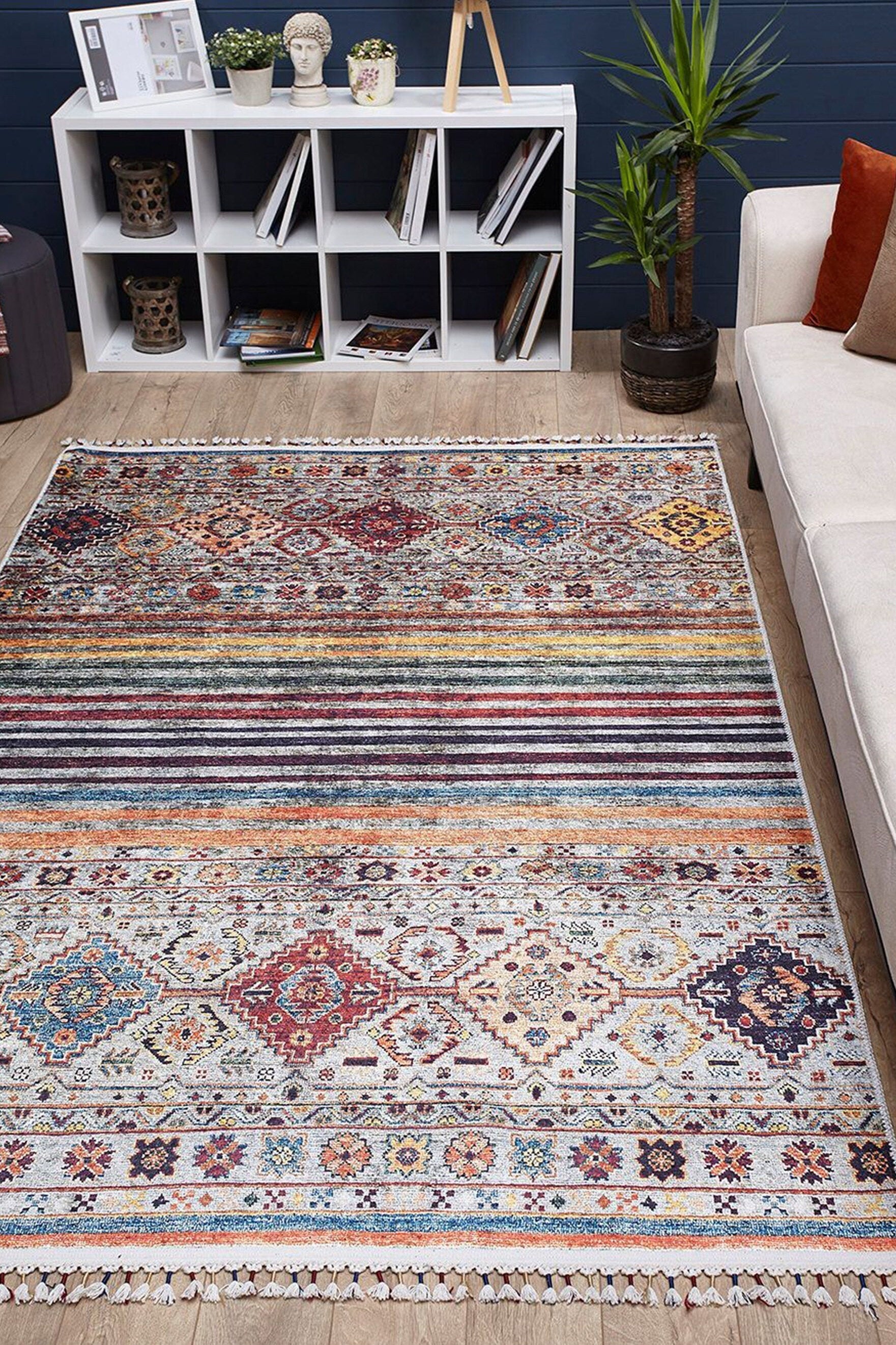 Vita Kilim Turkish Colorful Rug