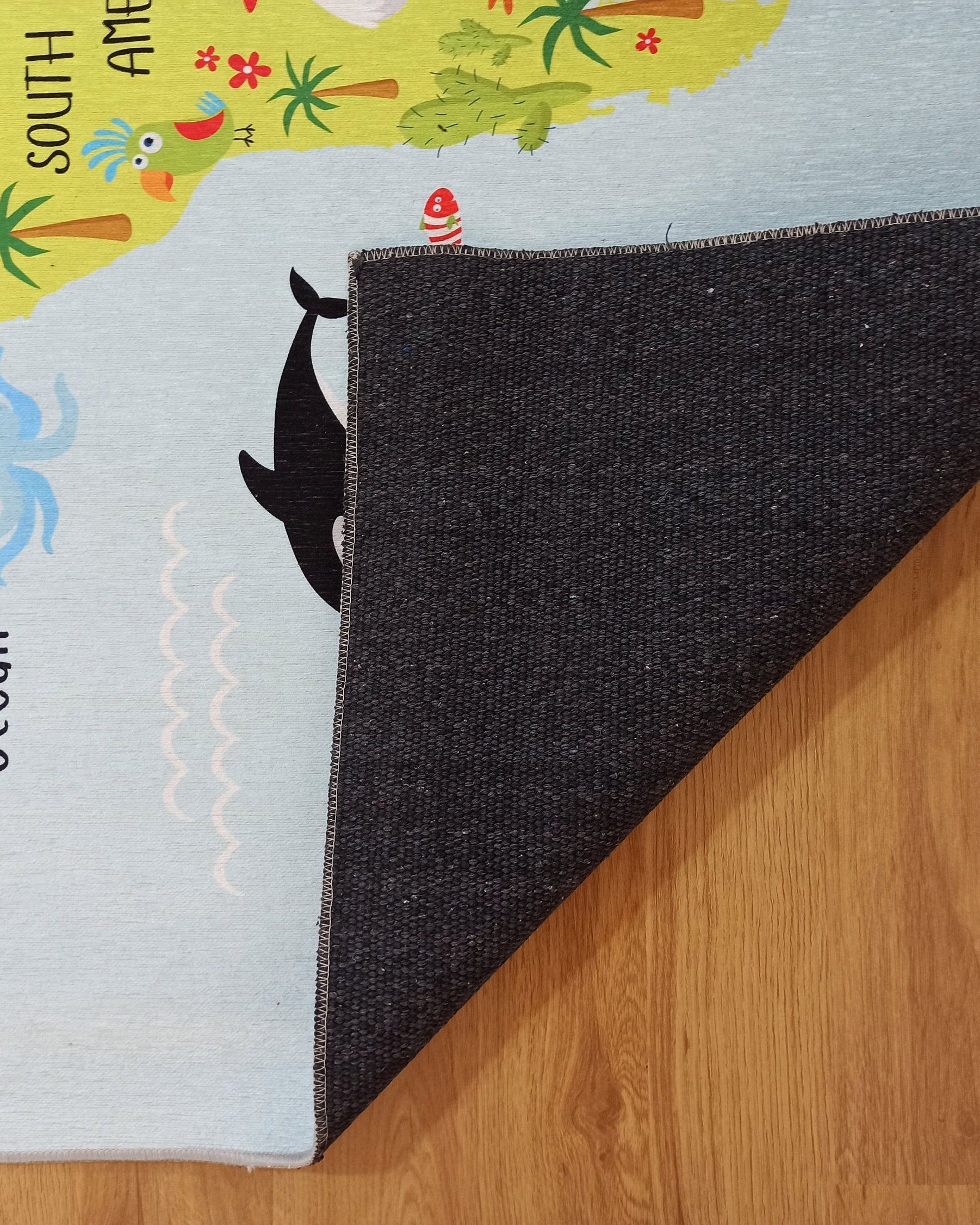 World Rug World Map Kids Play Rug