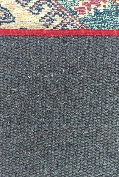 Yaren Turkish Dark Red Burgundy Rug