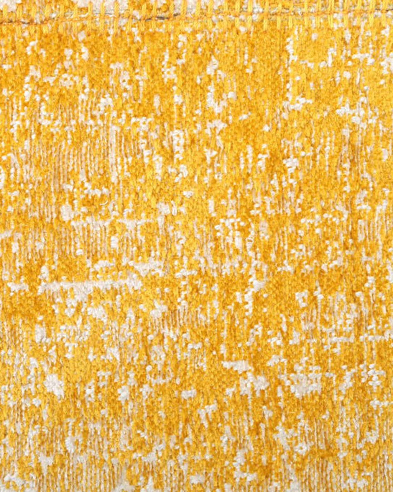 Ersilia Yellow Distressed Patchwork Vintage Rug