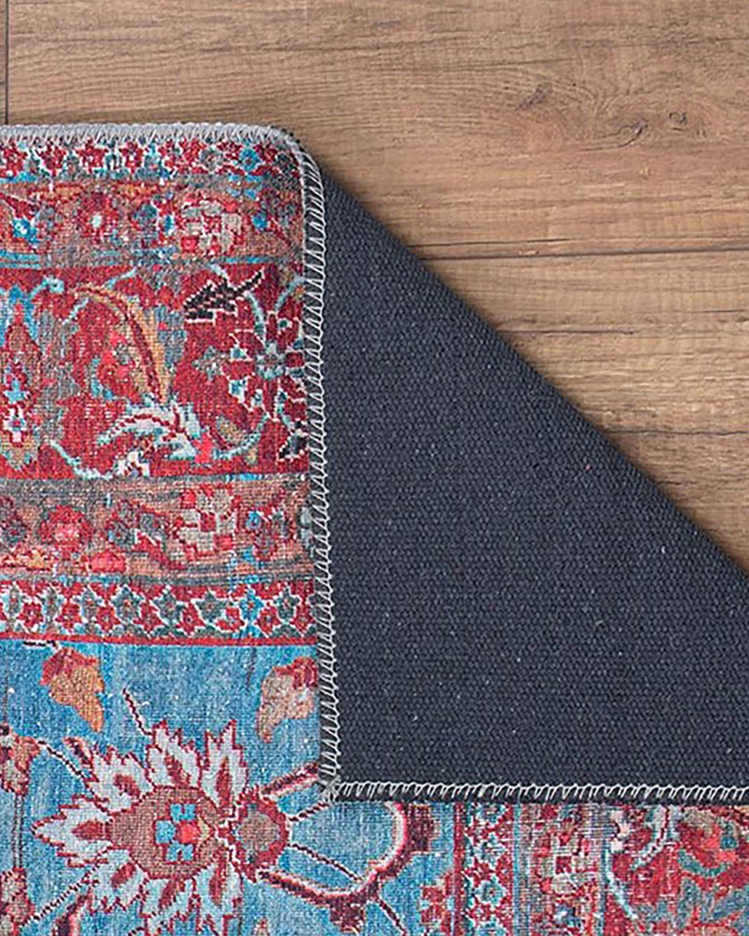 Zara Rug Persian Teal Red Rug Floral Rug