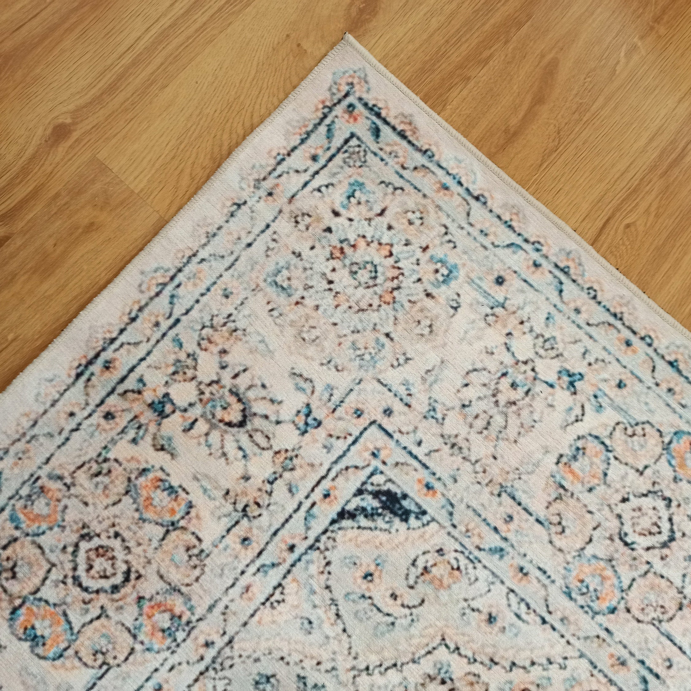 Zayra Rug Persian style Natural Ivory Beige Rug