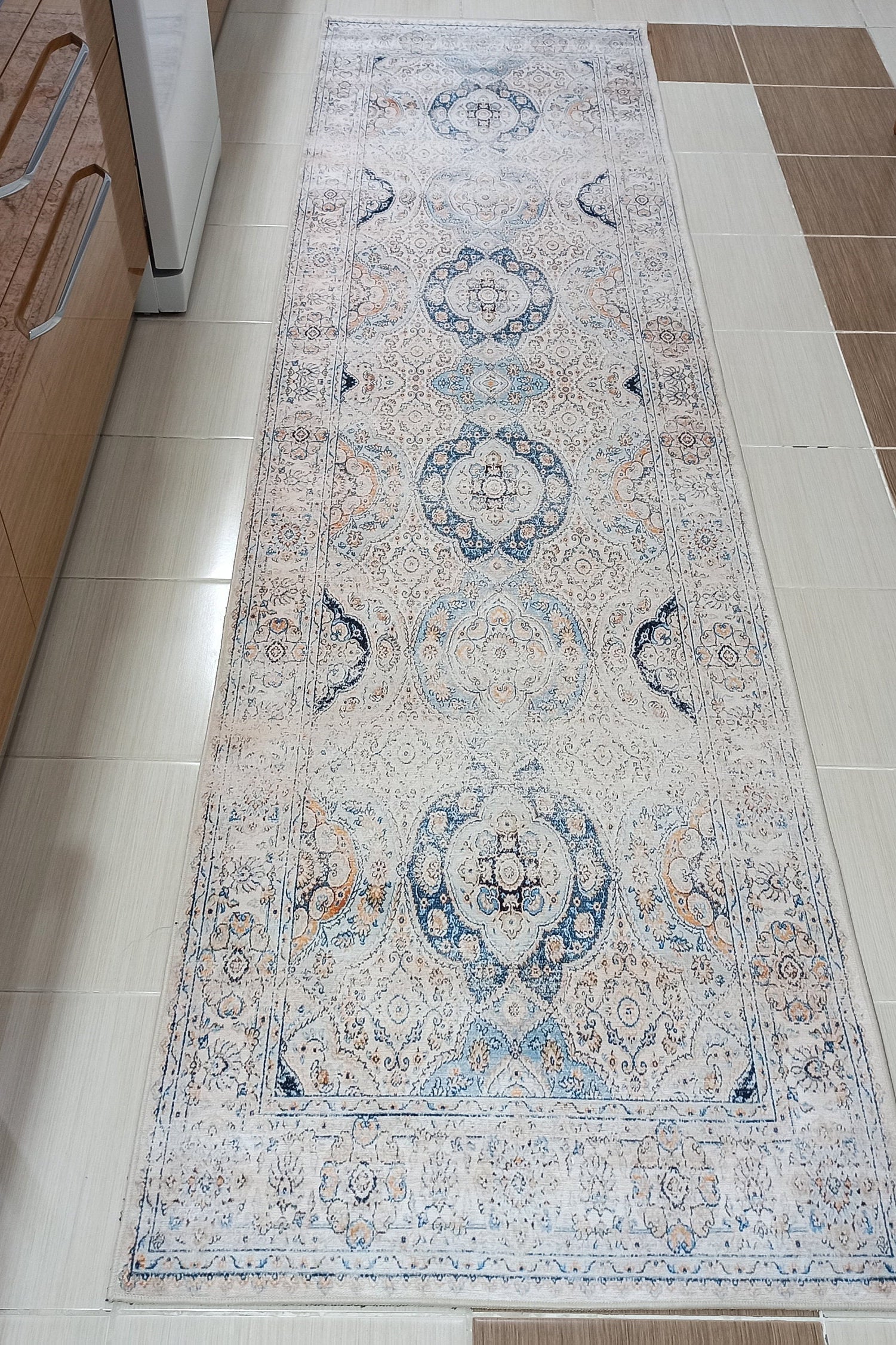 Zayra Rug Persian style Natural Ivory Beige Rug