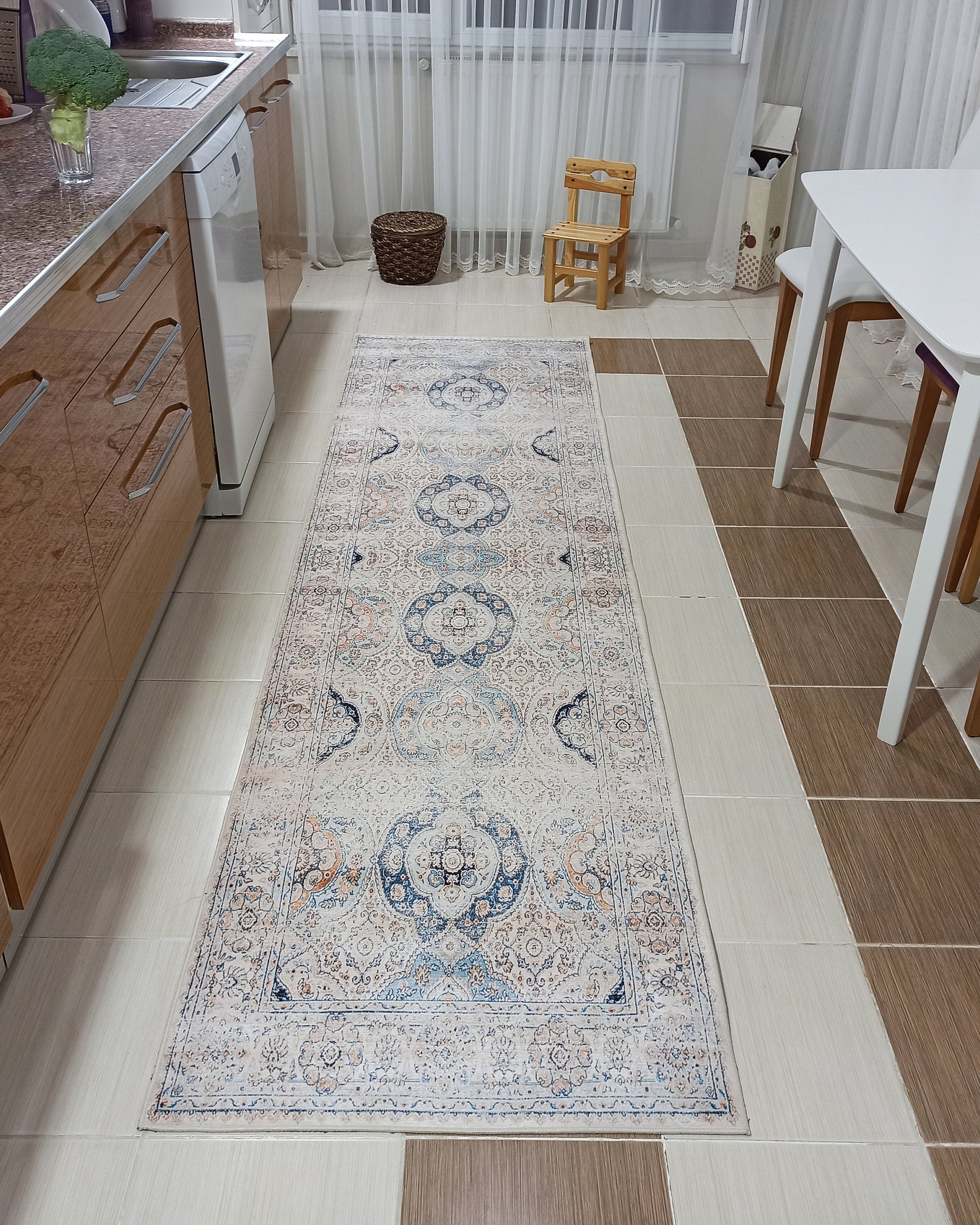 Zayra Rug Persian style Natural Ivory Beige Rug