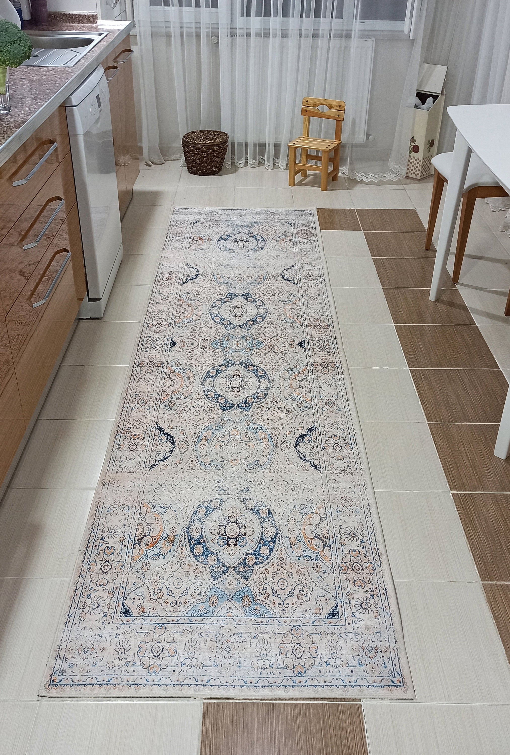 Zayra Rug Persian style Natural Ivory Beige Rug