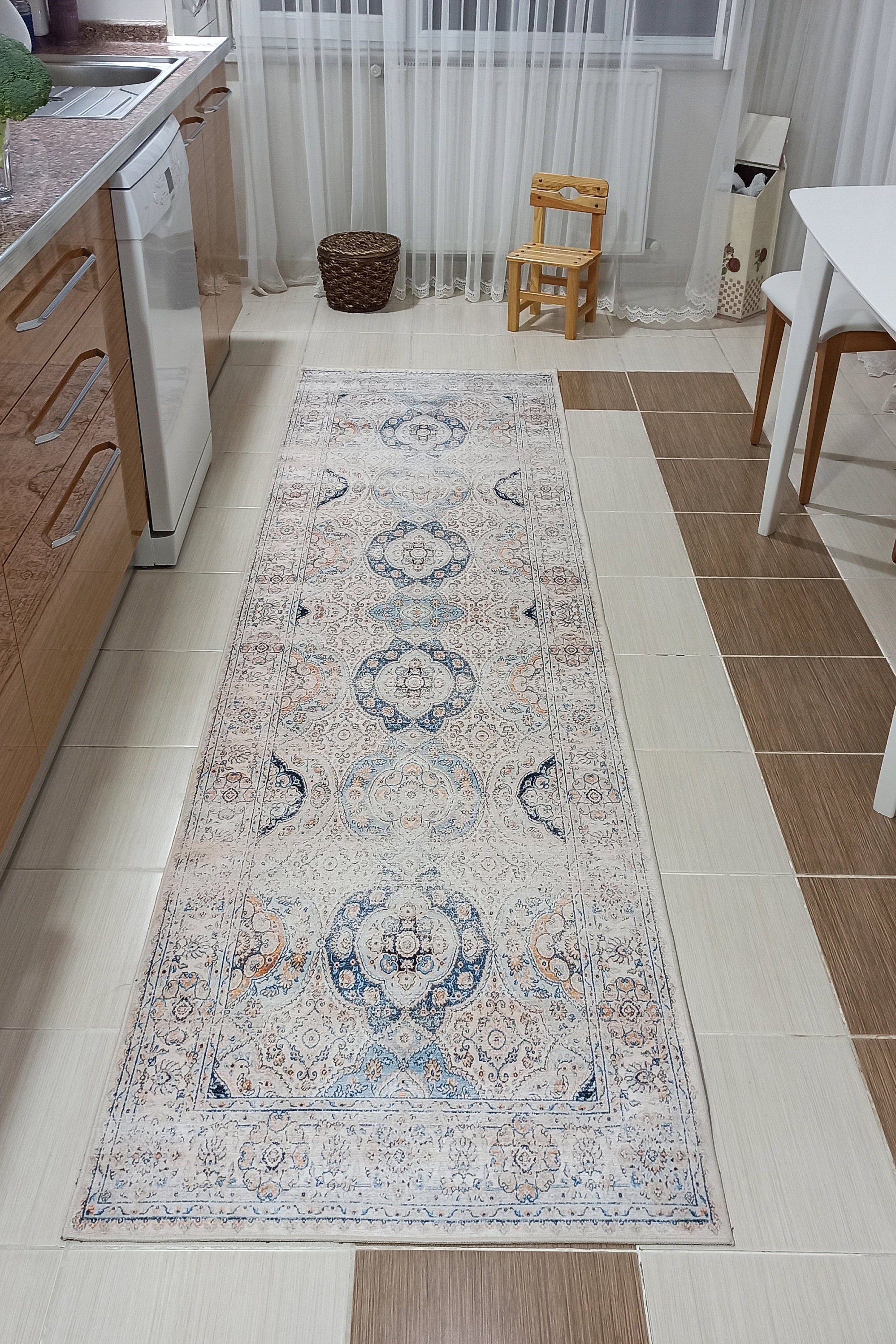 Zayra Rug Persian style Natural Ivory Beige Rug