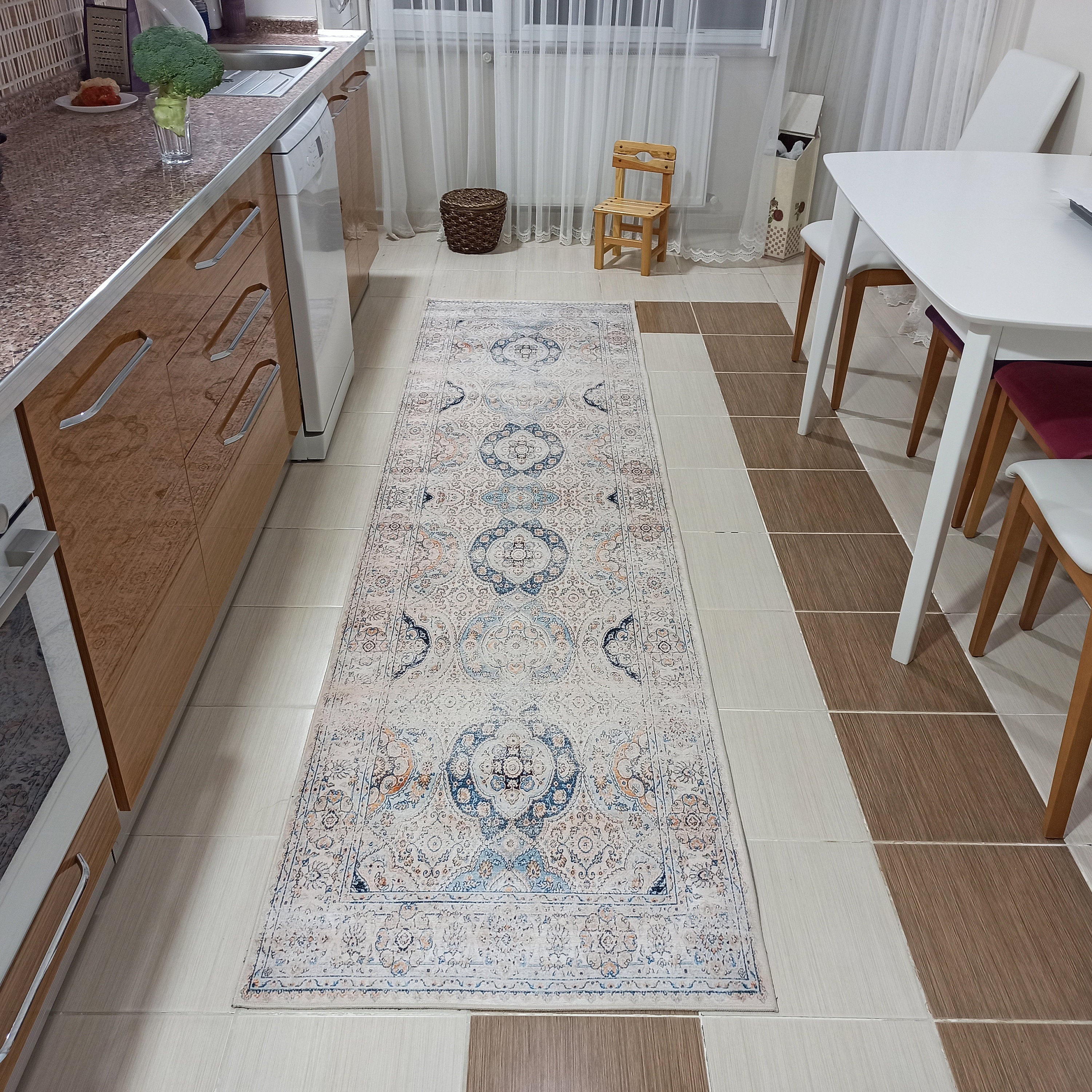 Zayra Rug Persian style Natural Ivory Beige Rug