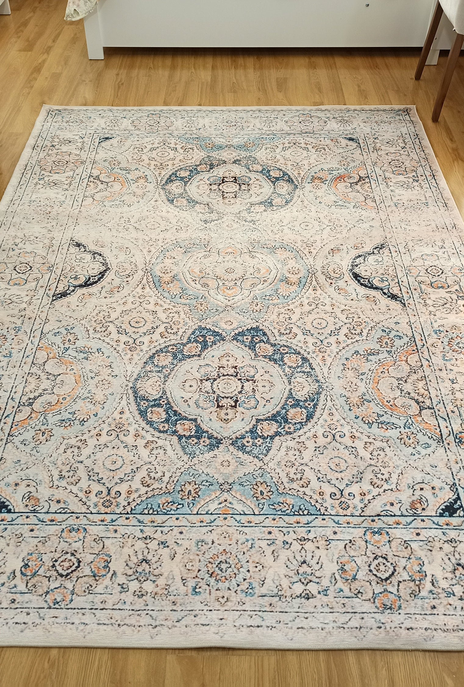 Zayra Rug Persian style Natural Ivory Beige Rug