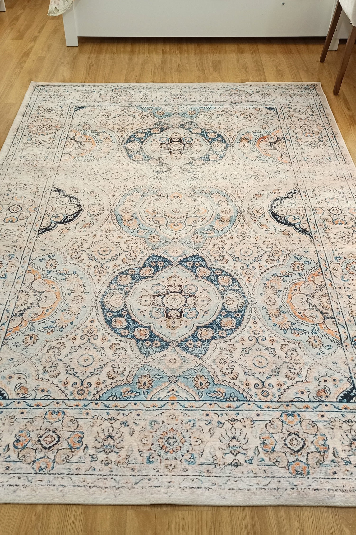 Zayra Rug Persian style Natural Ivory Beige Rug