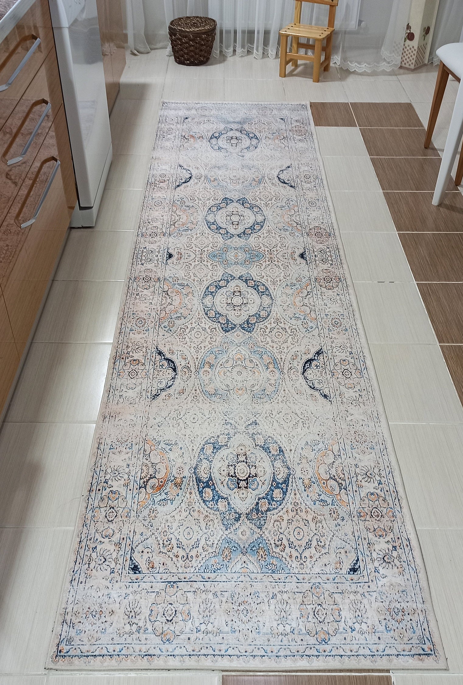 Zayra Rug Persian style Natural Ivory Beige Rug