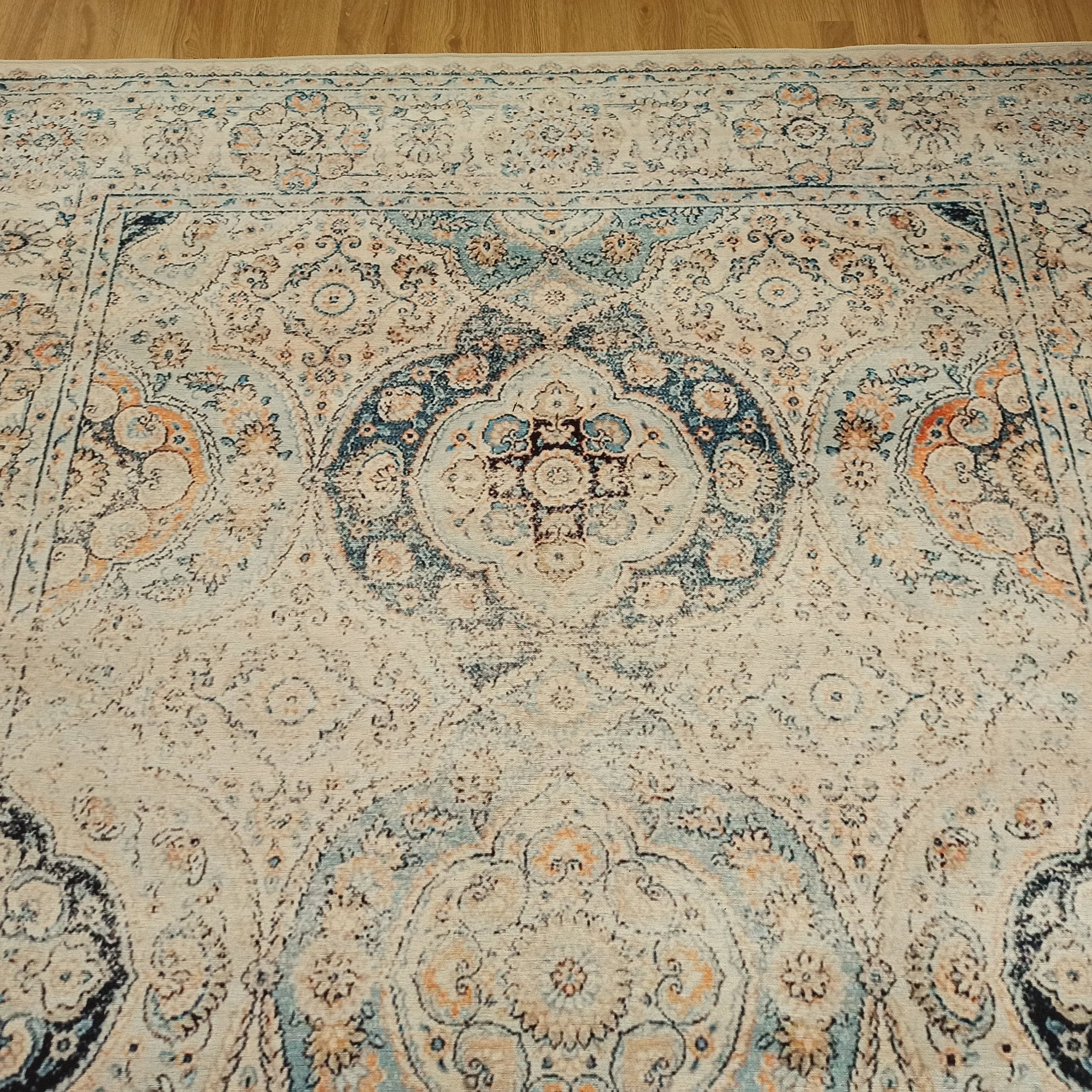 Zayra Rug Persian style Natural Ivory Beige Rug