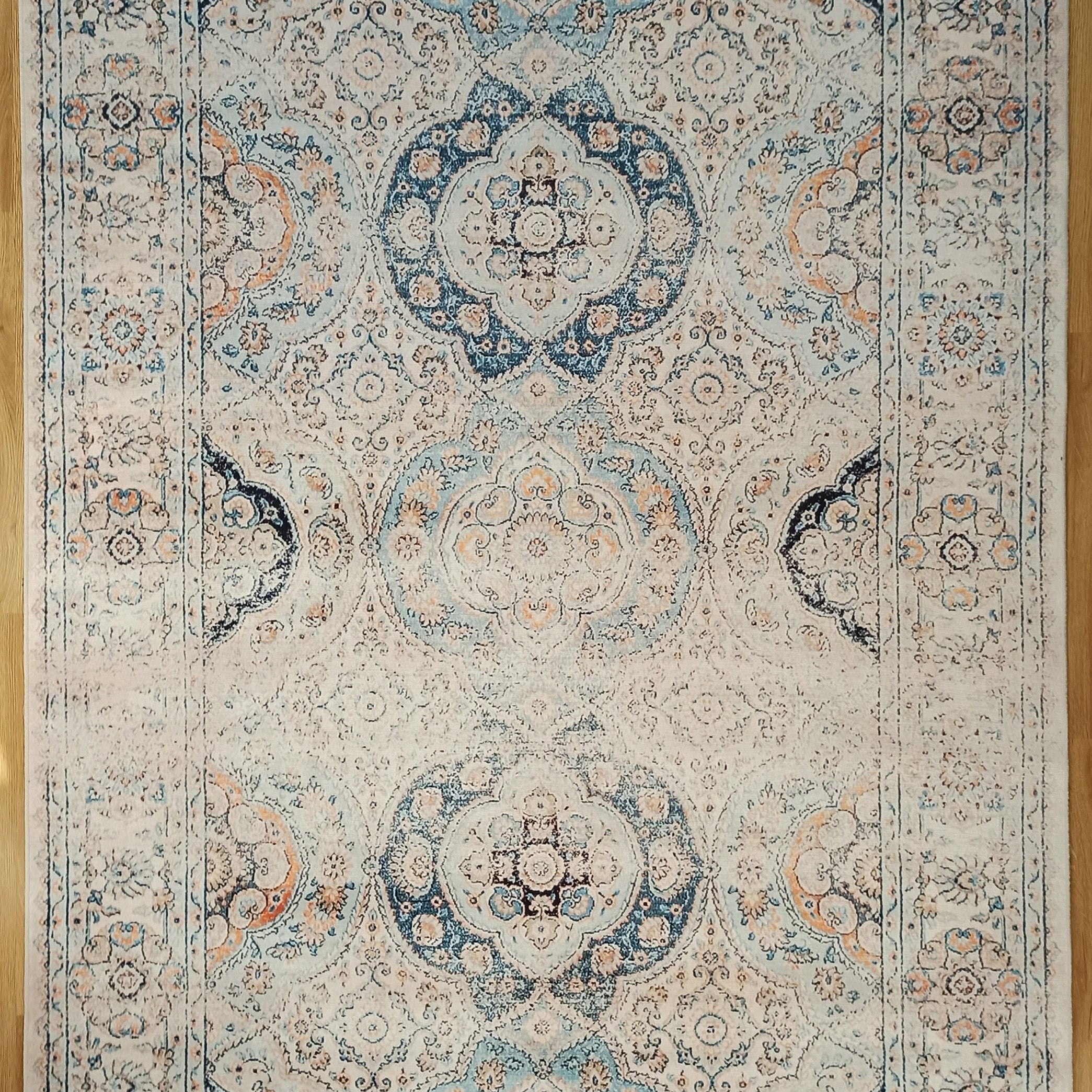 Zayra Rug Persian style Natural Ivory Beige Rug