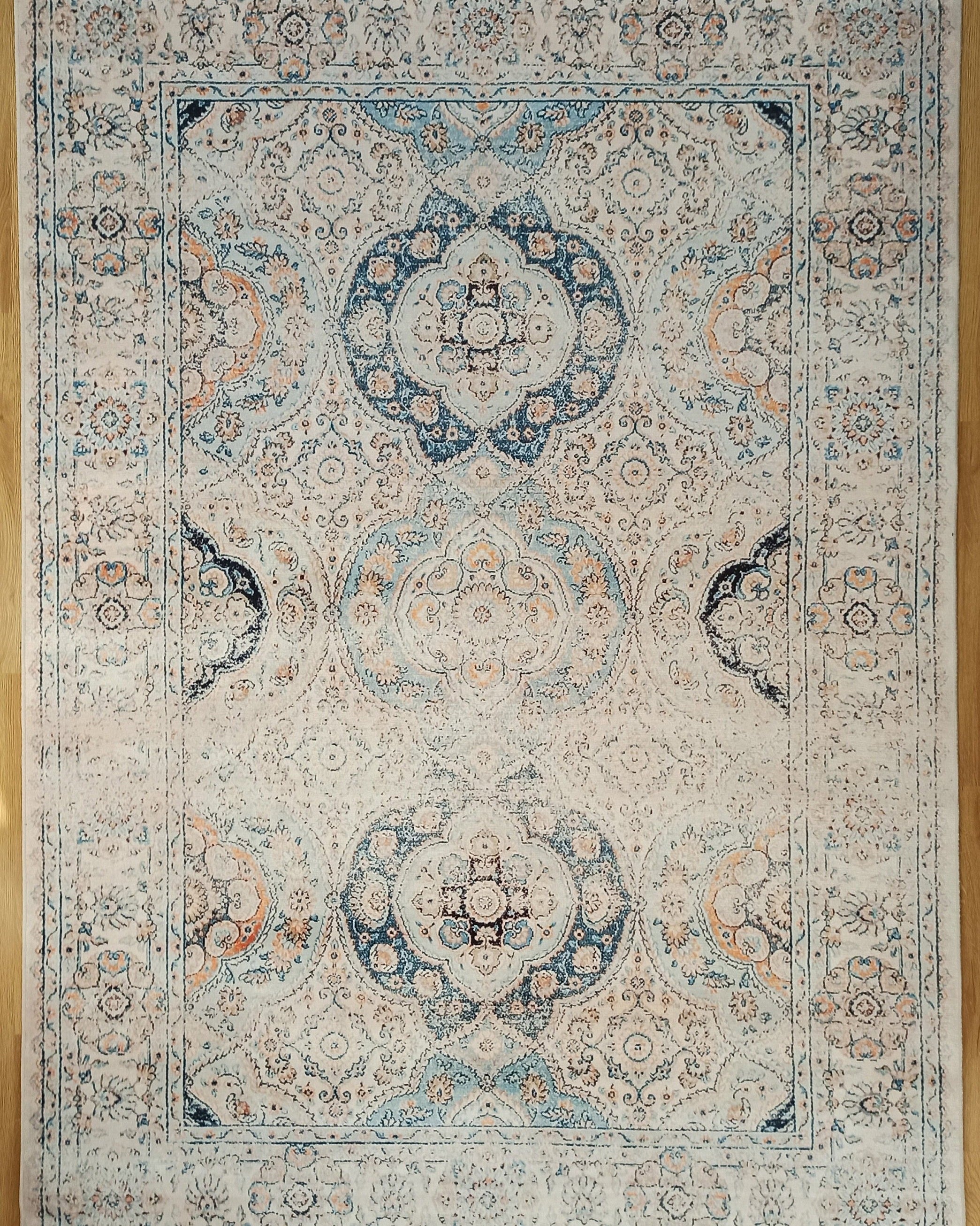 Zayra Rug Persian style Natural Ivory Beige Rug