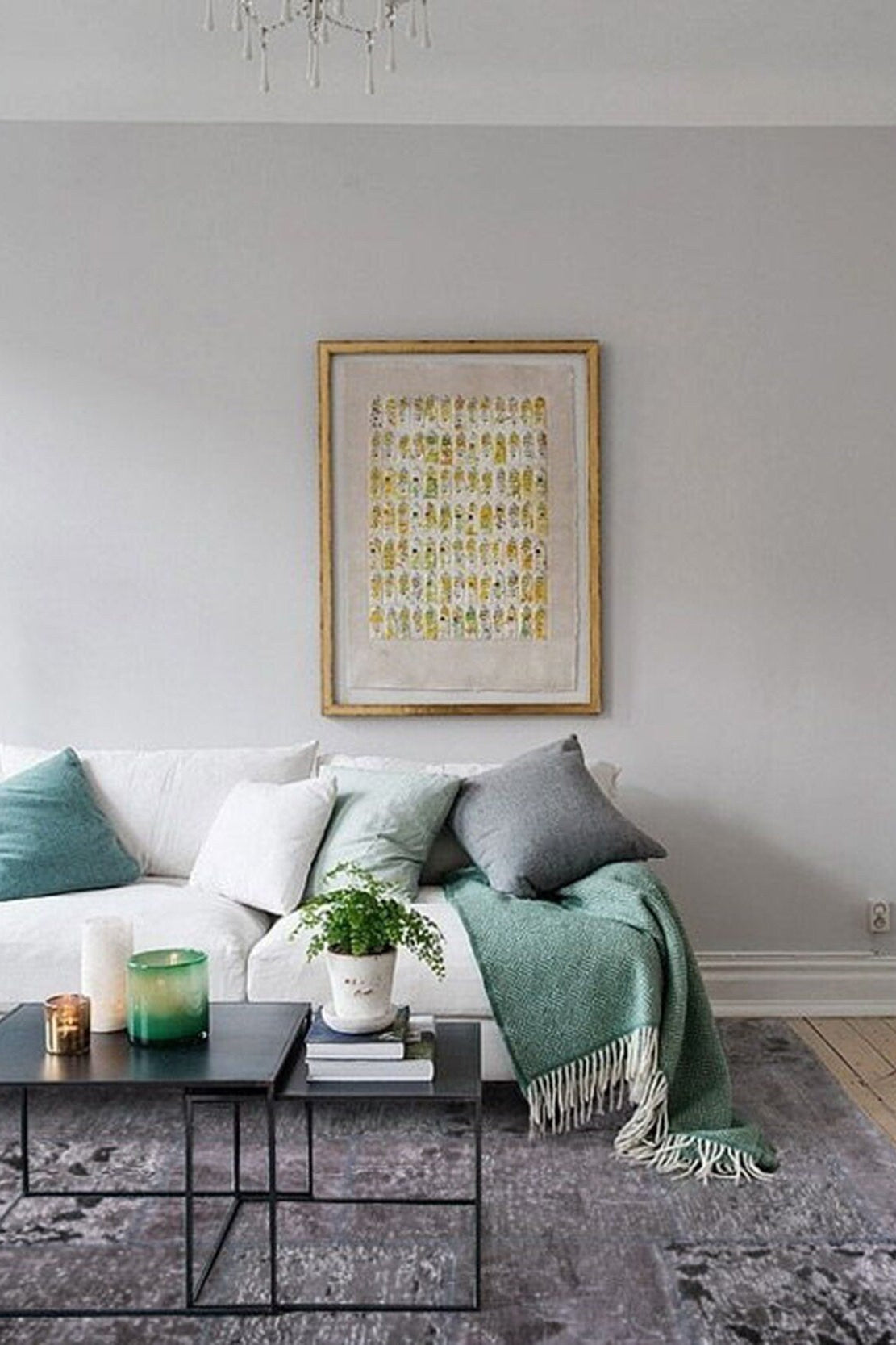 Zia Distressed Patchwork Vintage Gray Black Rug