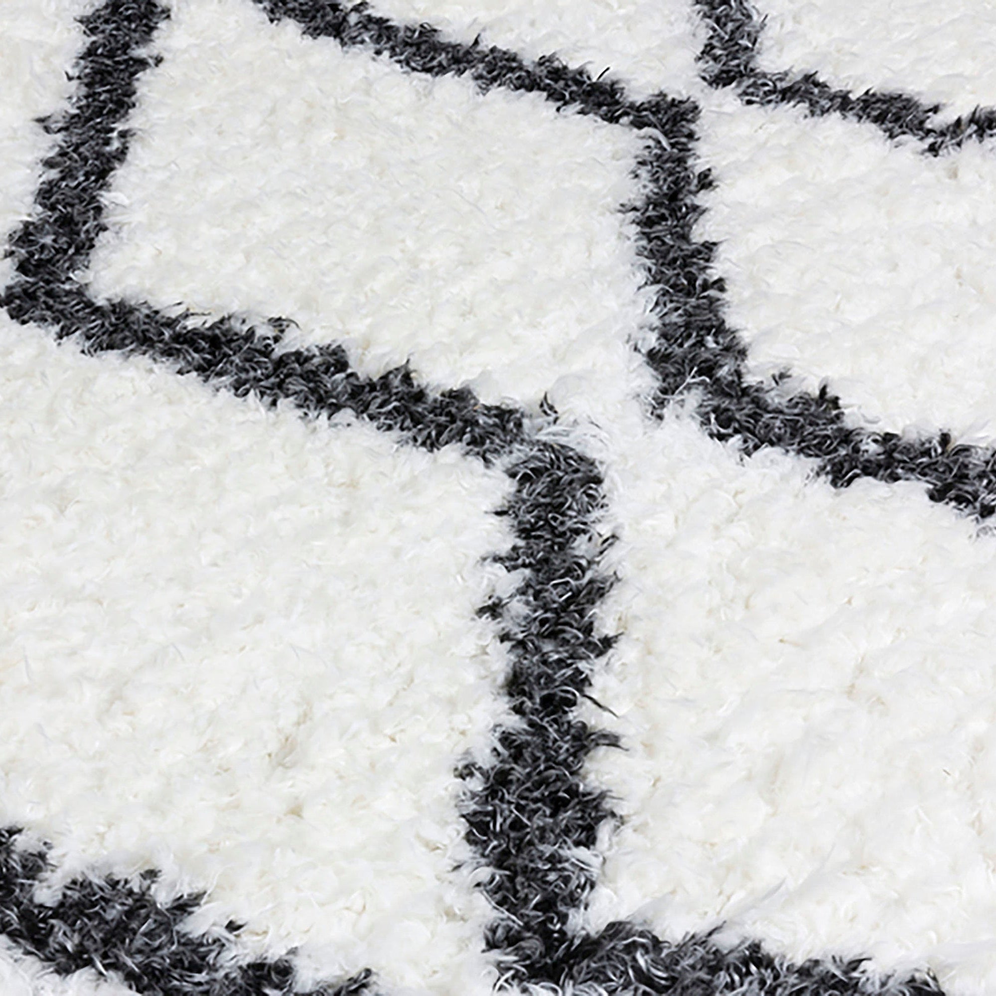 Zora Moroccan Berber Neutral white Rug