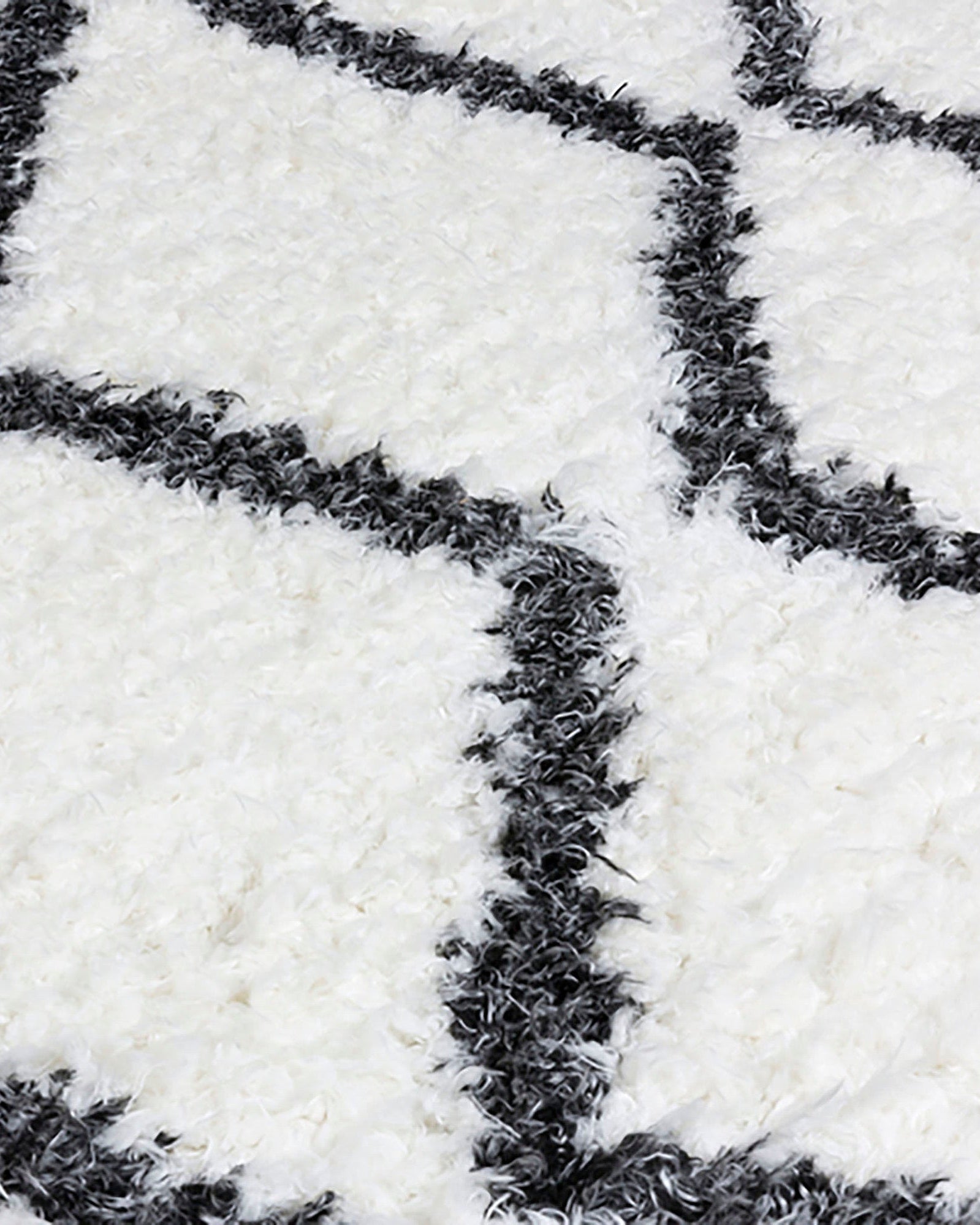 Zora Moroccan Berber Neutral white Rug