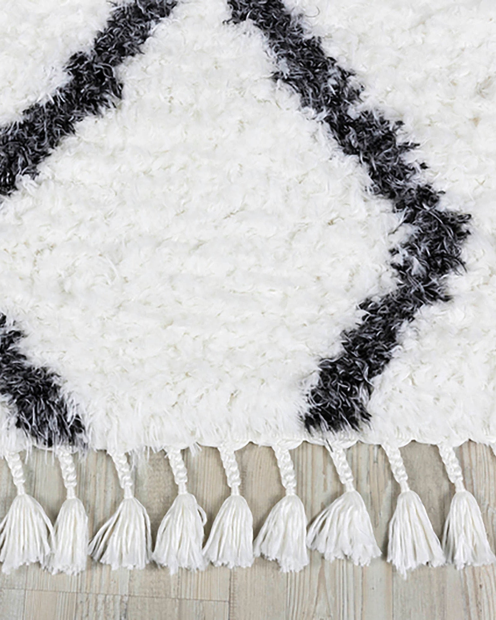 Zora Moroccan Berber Neutral white Rug