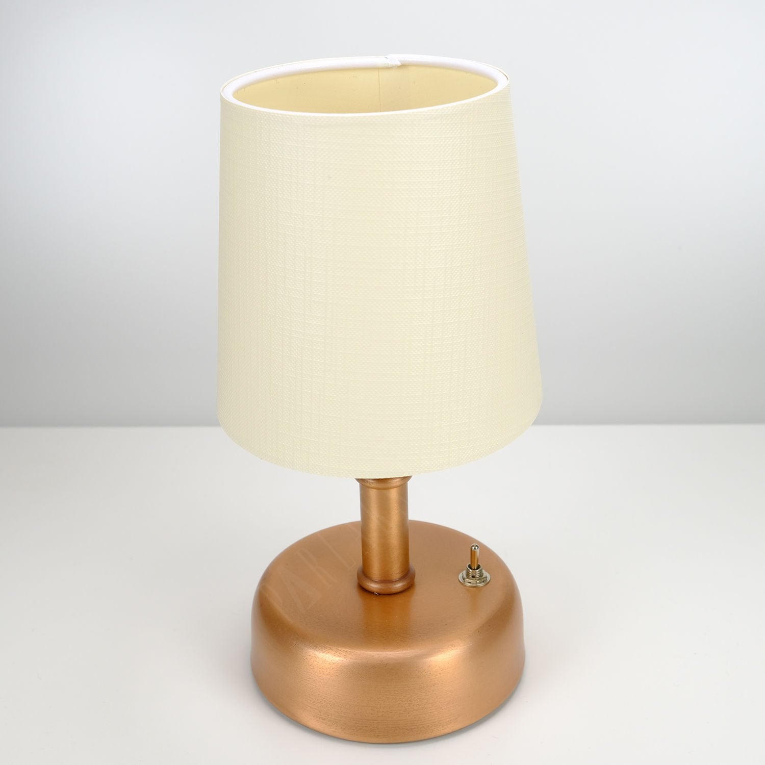 8-inch Vintage Copper Cordless LED Table Lamp
