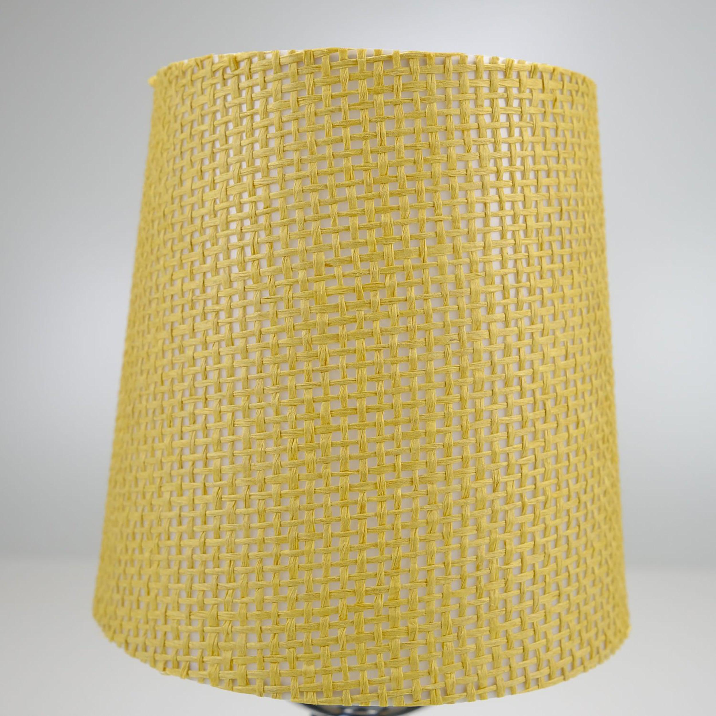 8-inch Vintage Silver Cordless LED Table Lamp