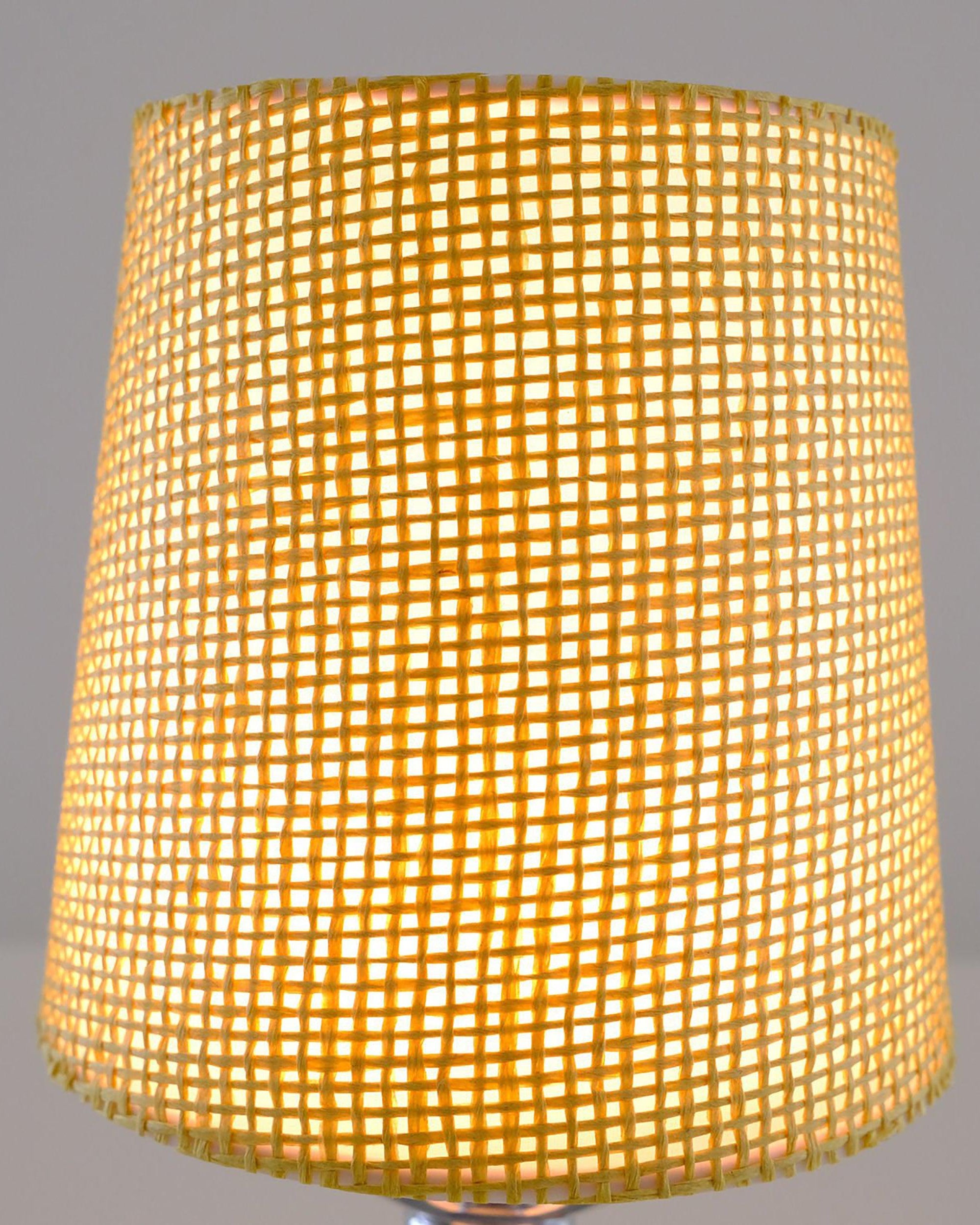 8-inch Vintage Silver Cordless LED Table Lamp