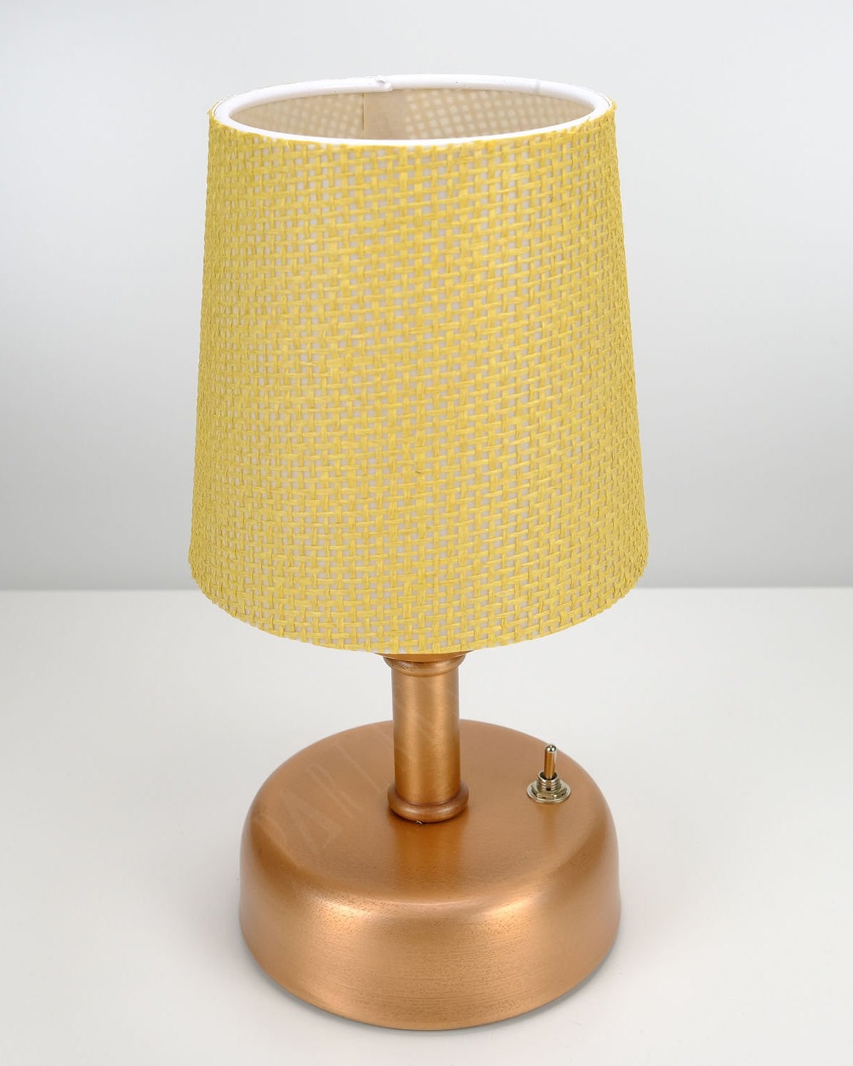 8-inch Vintage Copper Cordless LED Table Lamp