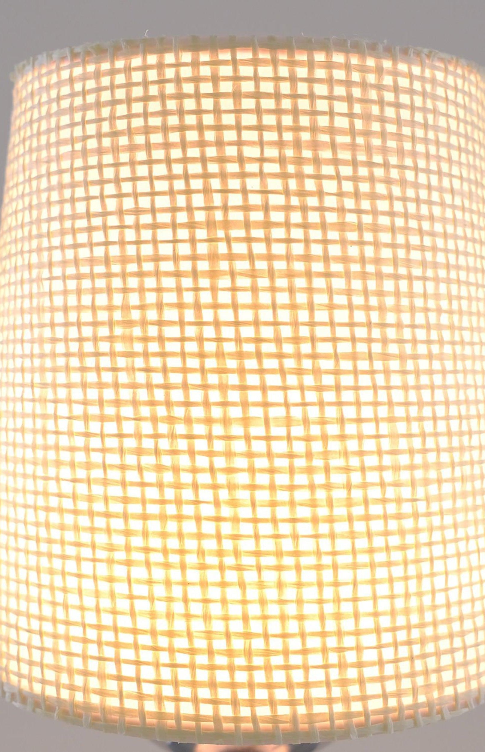 8-inch Vintage Silver Cordless LED Table Lamp