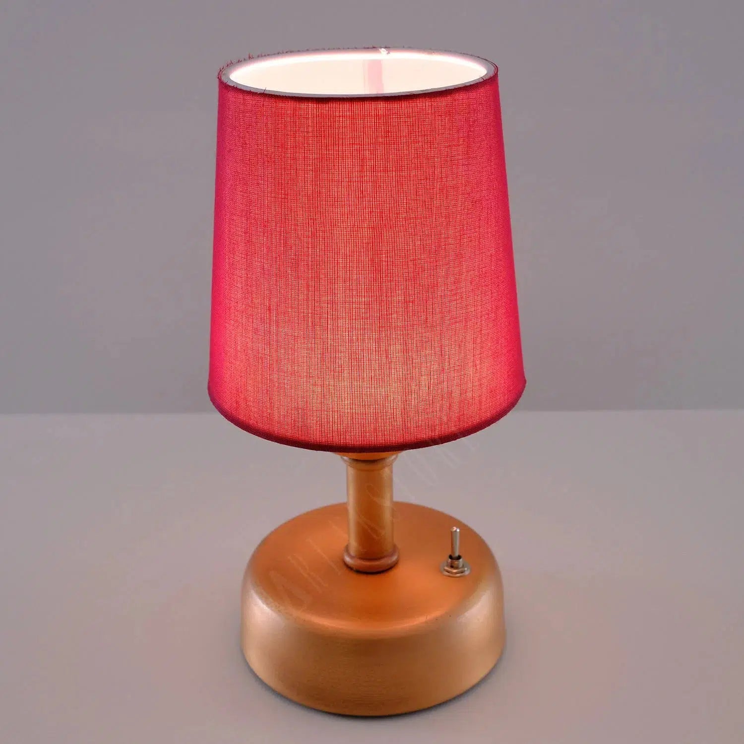 8-inch Vintage Copper Cordless LED Table Lamp