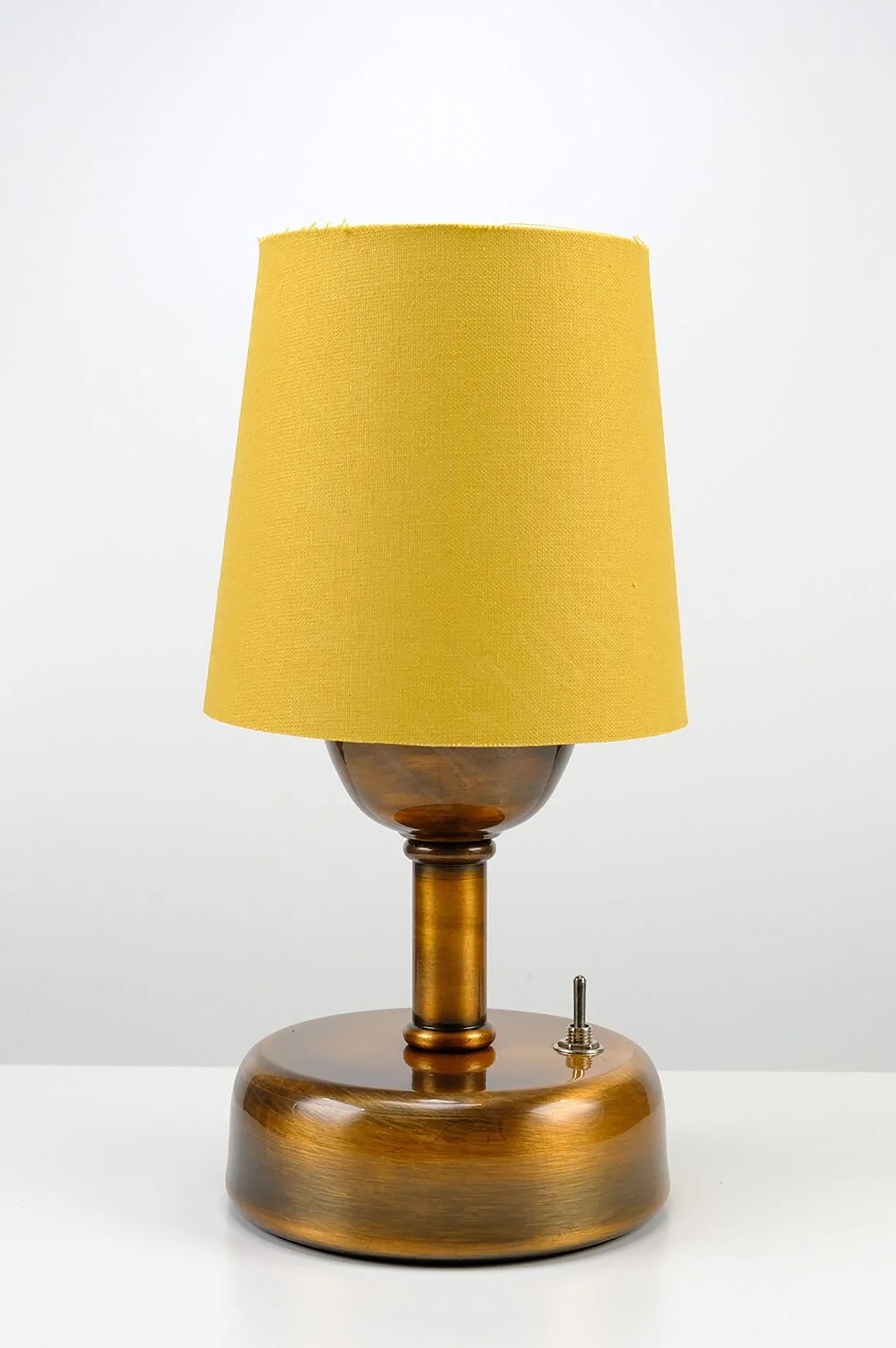 8-inch Vintage Copper Cordless LED Table Lamp