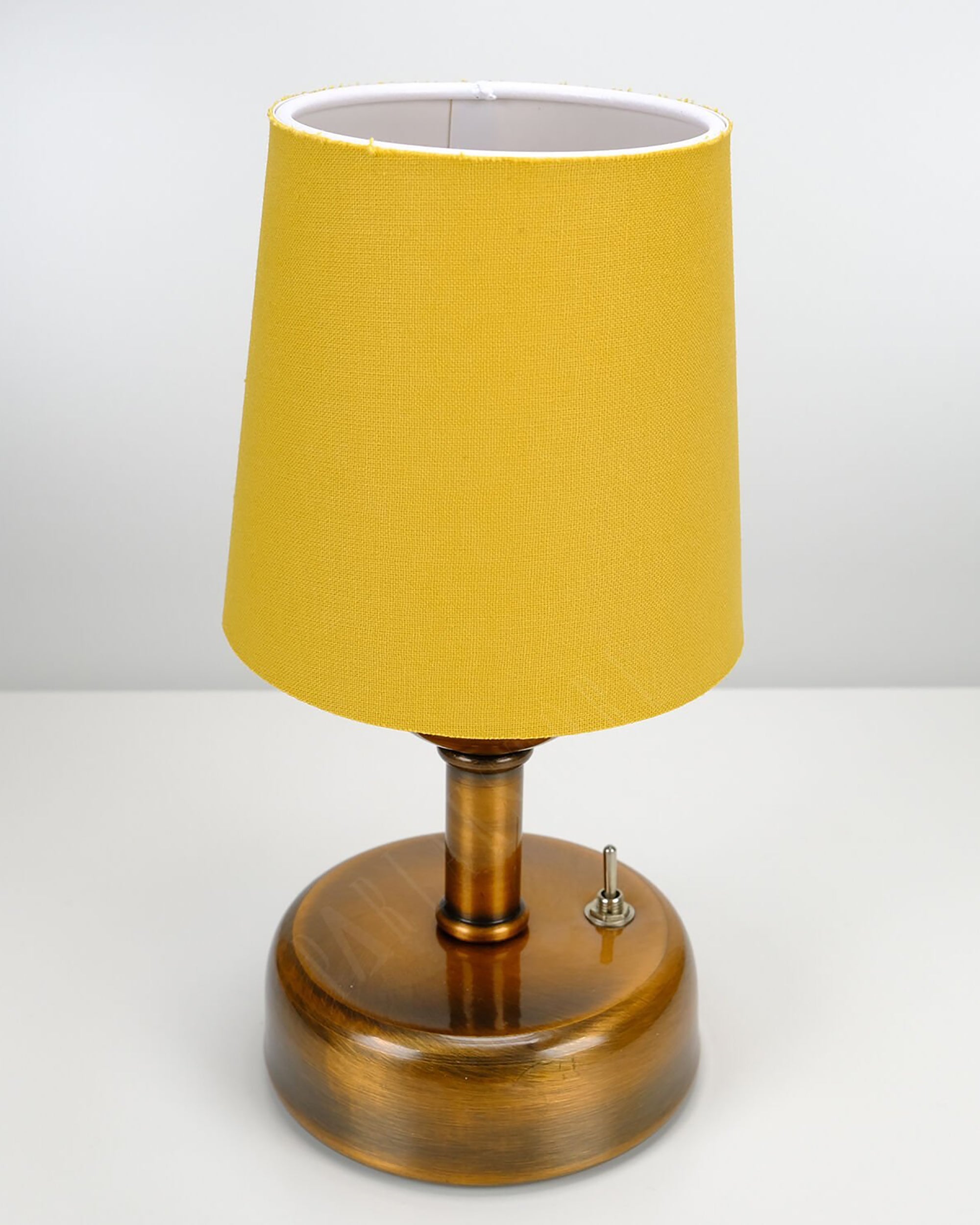 8-inch Vintage Copper Cordless LED Table Lamp