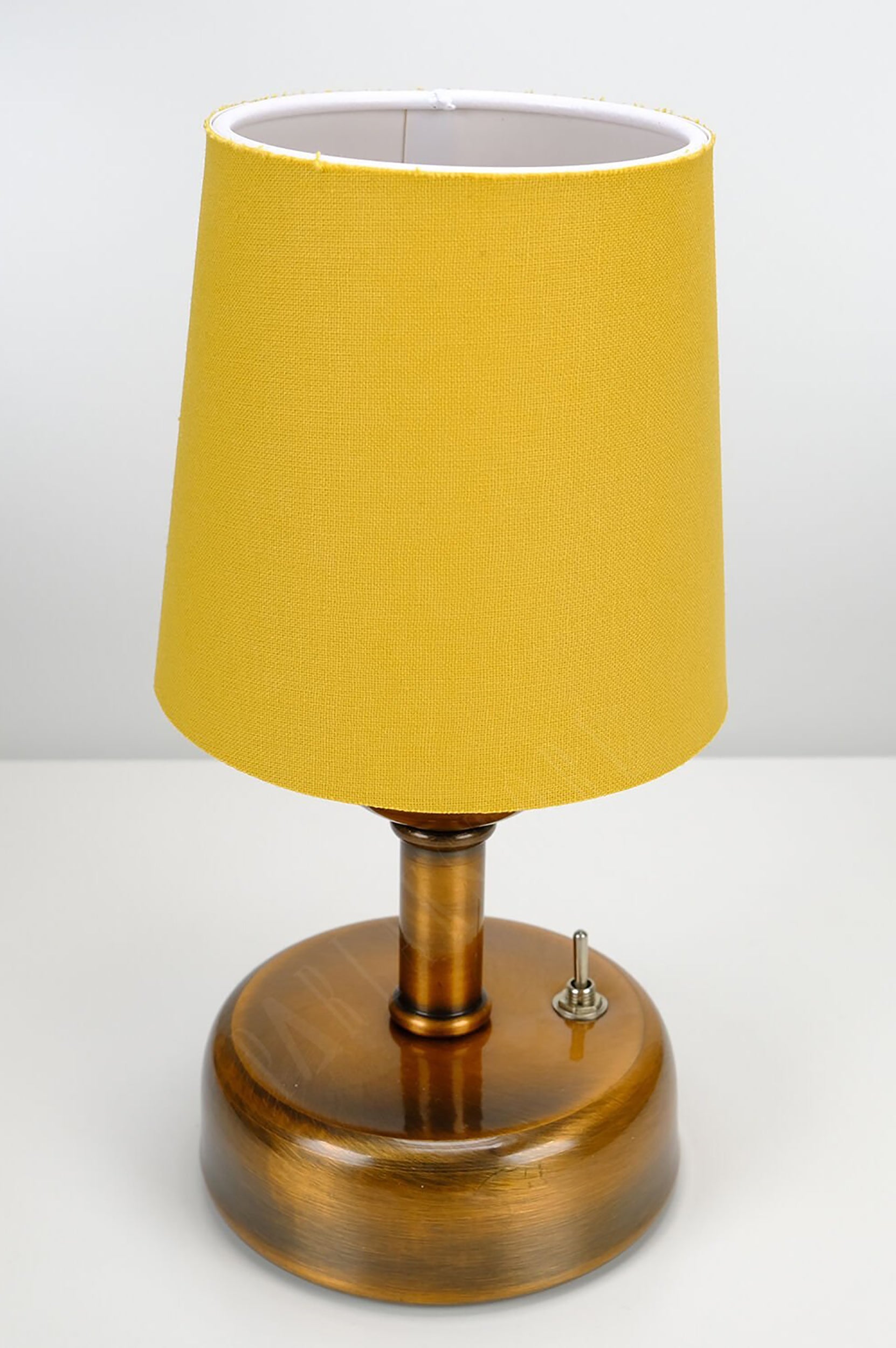 8-inch Vintage Copper Cordless LED Table Lamp