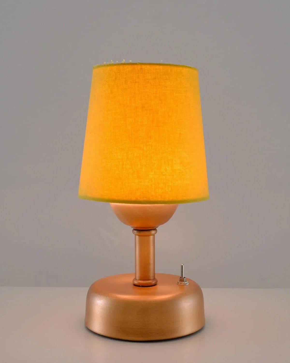 8-inch Vintage Copper Cordless LED Table Lamp