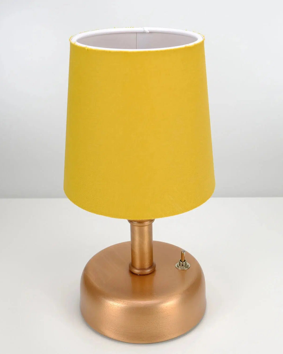 8-inch Vintage Copper Cordless LED Table Lamp