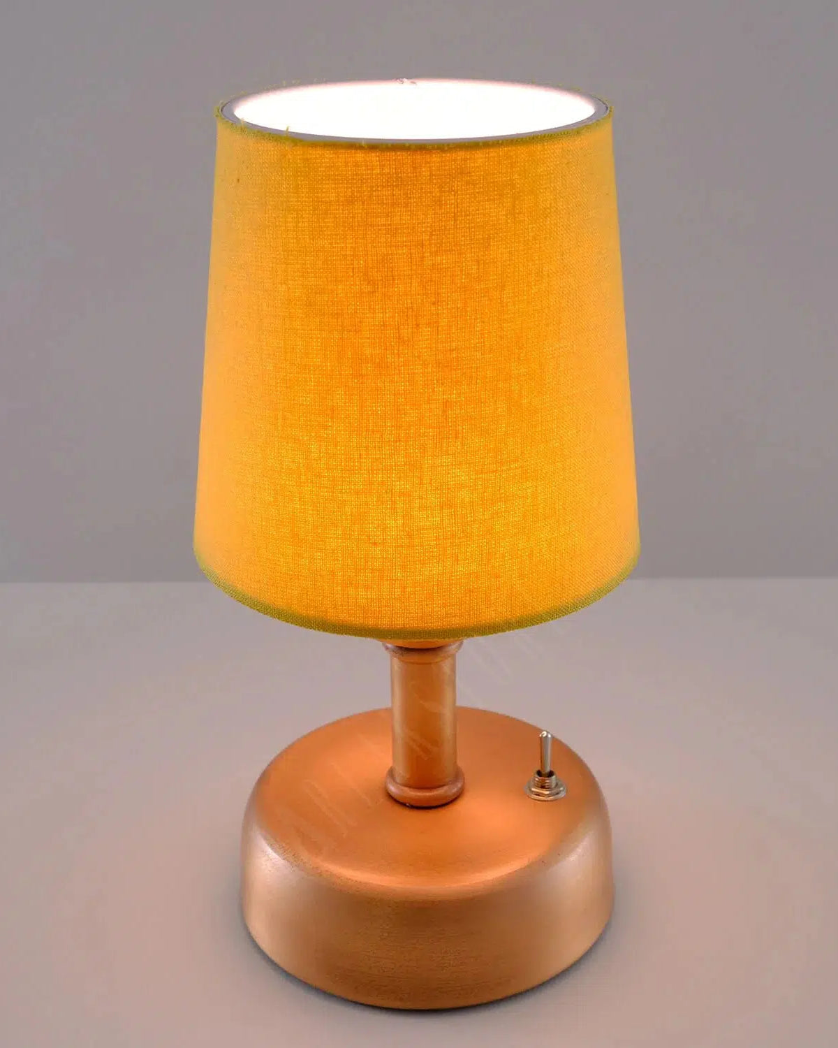 8-inch Vintage Copper Cordless LED Table Lamp