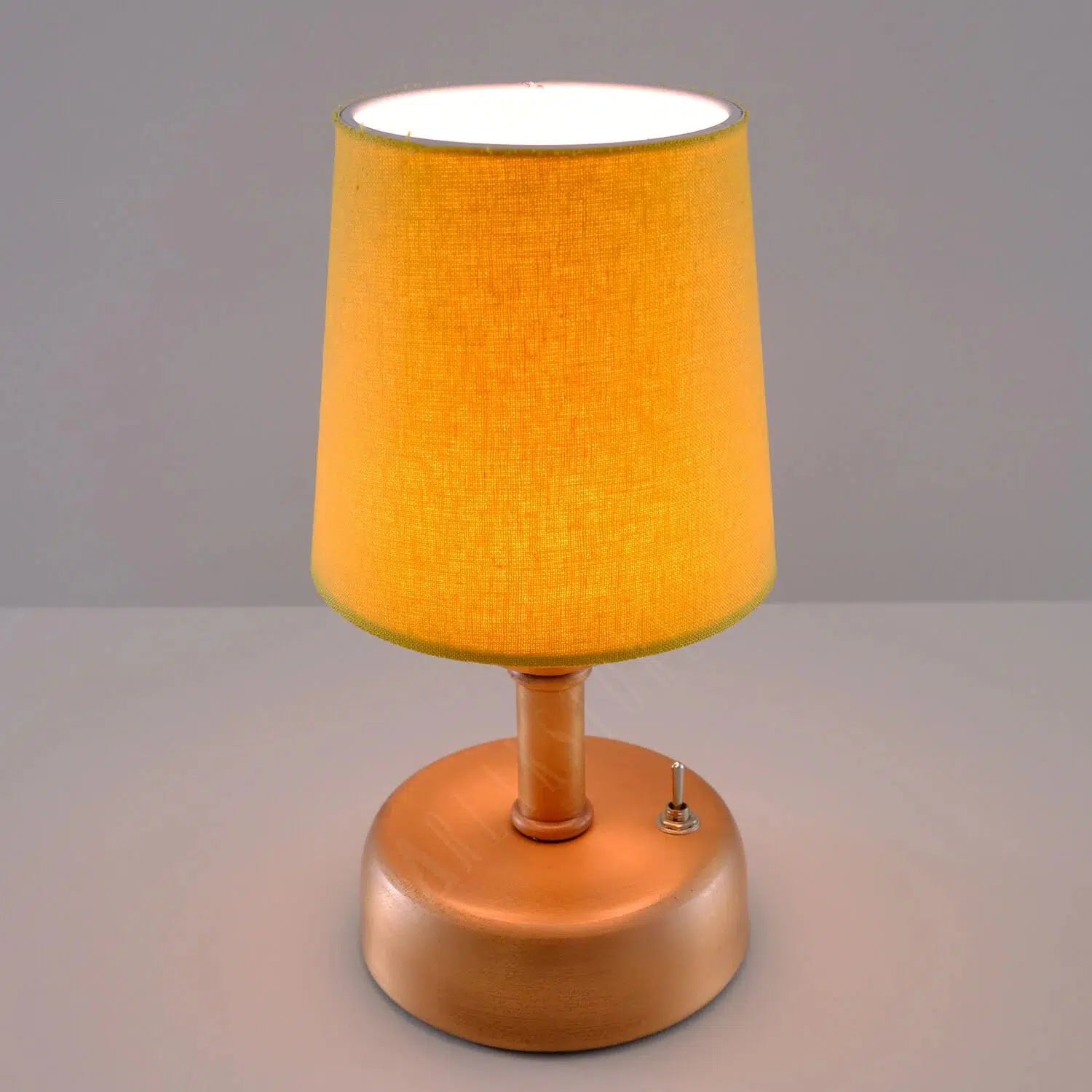 8-inch Vintage Copper Cordless LED Table Lamp