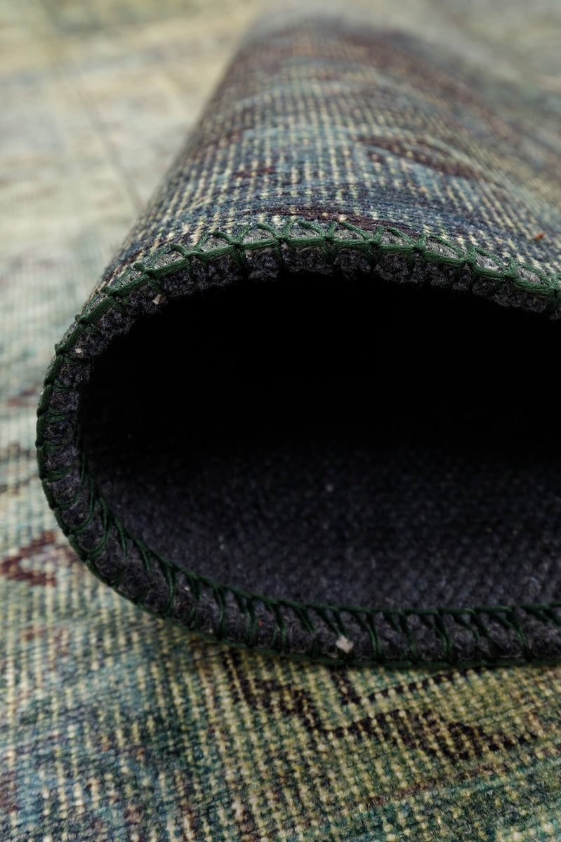 Linda Rug Turkish Muted Green Barn Rug