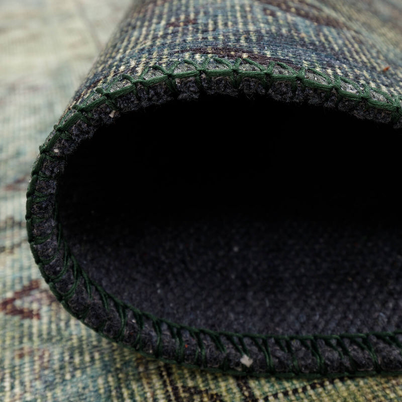 Linda Rug Turkish Muted Green Barn Rug