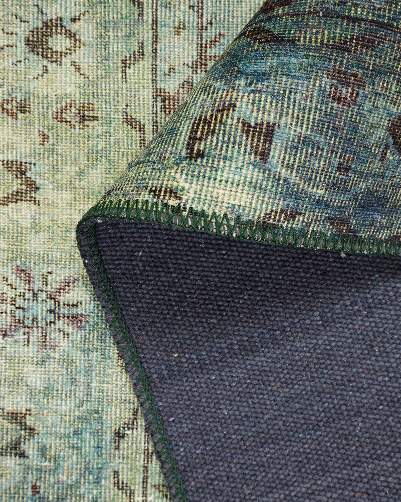 Linda Rug Turkish Muted Green Barn Rug