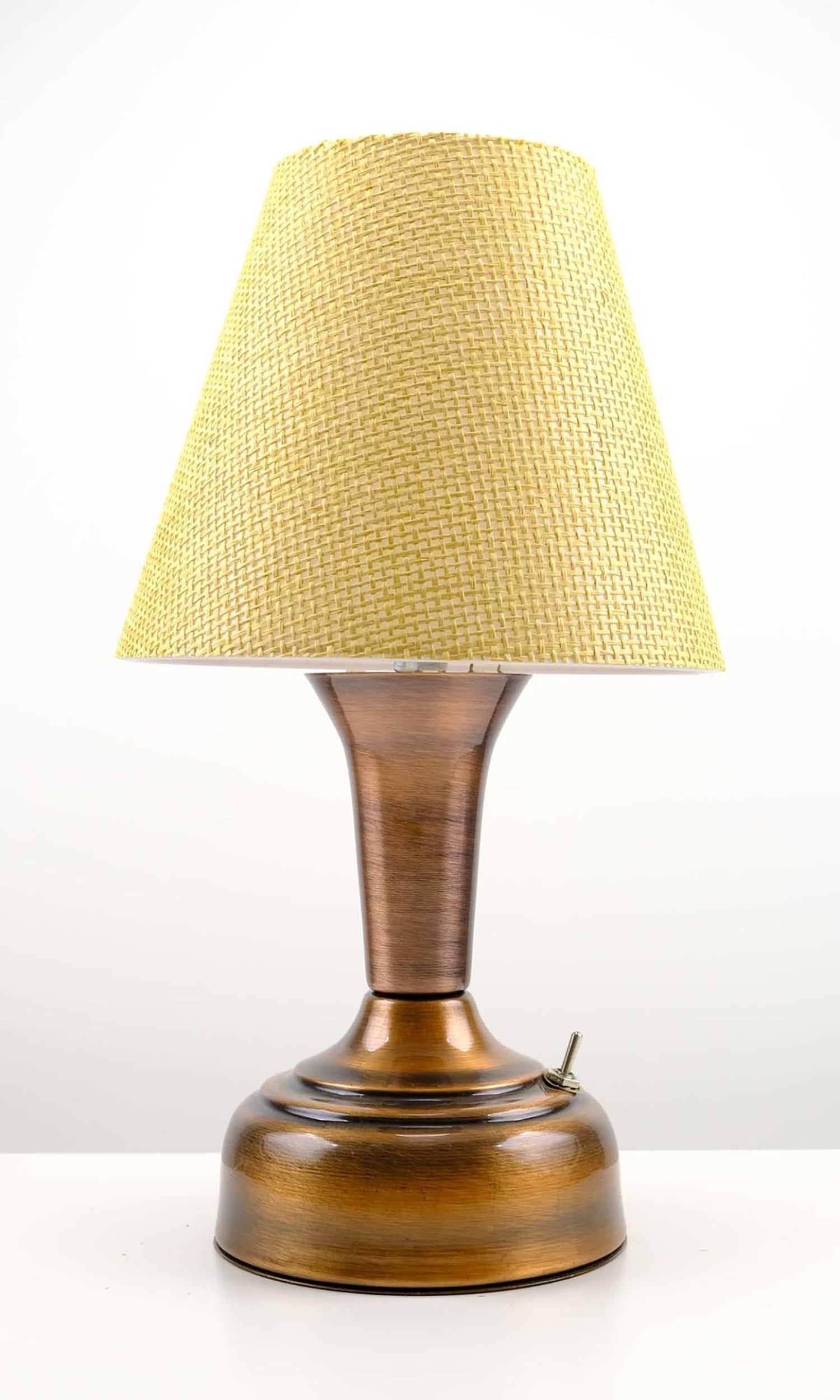 11-inch Vintage Copper Cordless LED Table Lamp